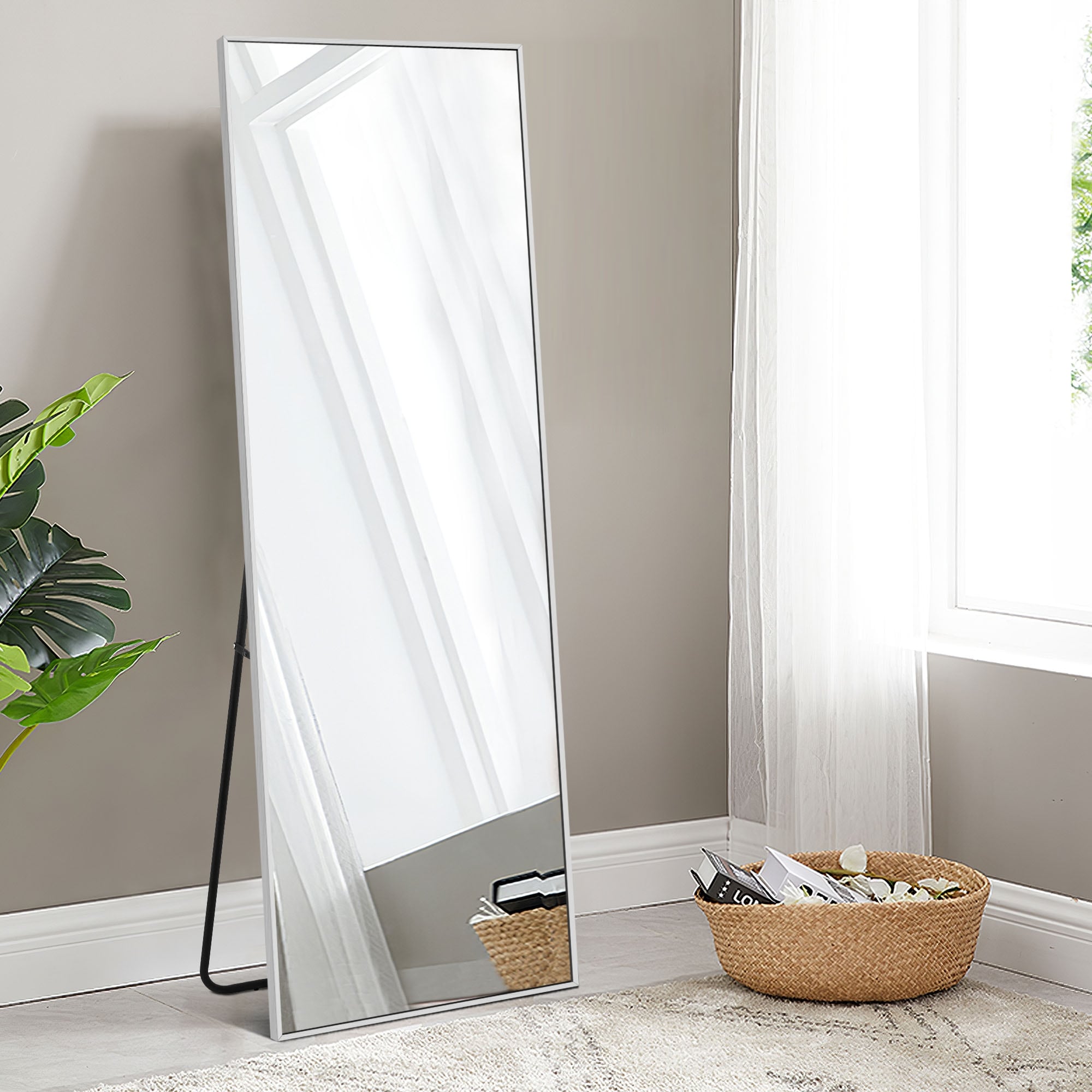 Lumioca Full Length Mirror Large Wall Mounted Mirror Full Body Mirror