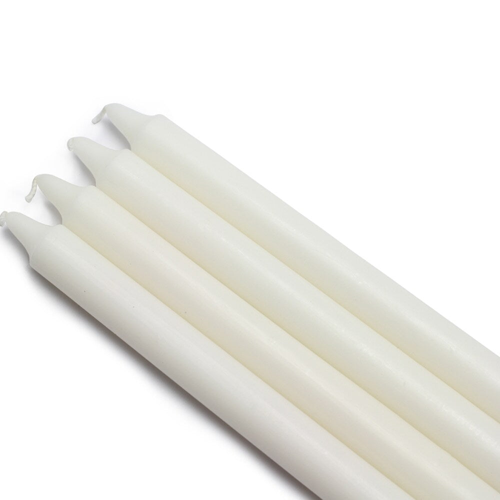 10-inch Straight Taper Candles (144pcs/Case) Bulk