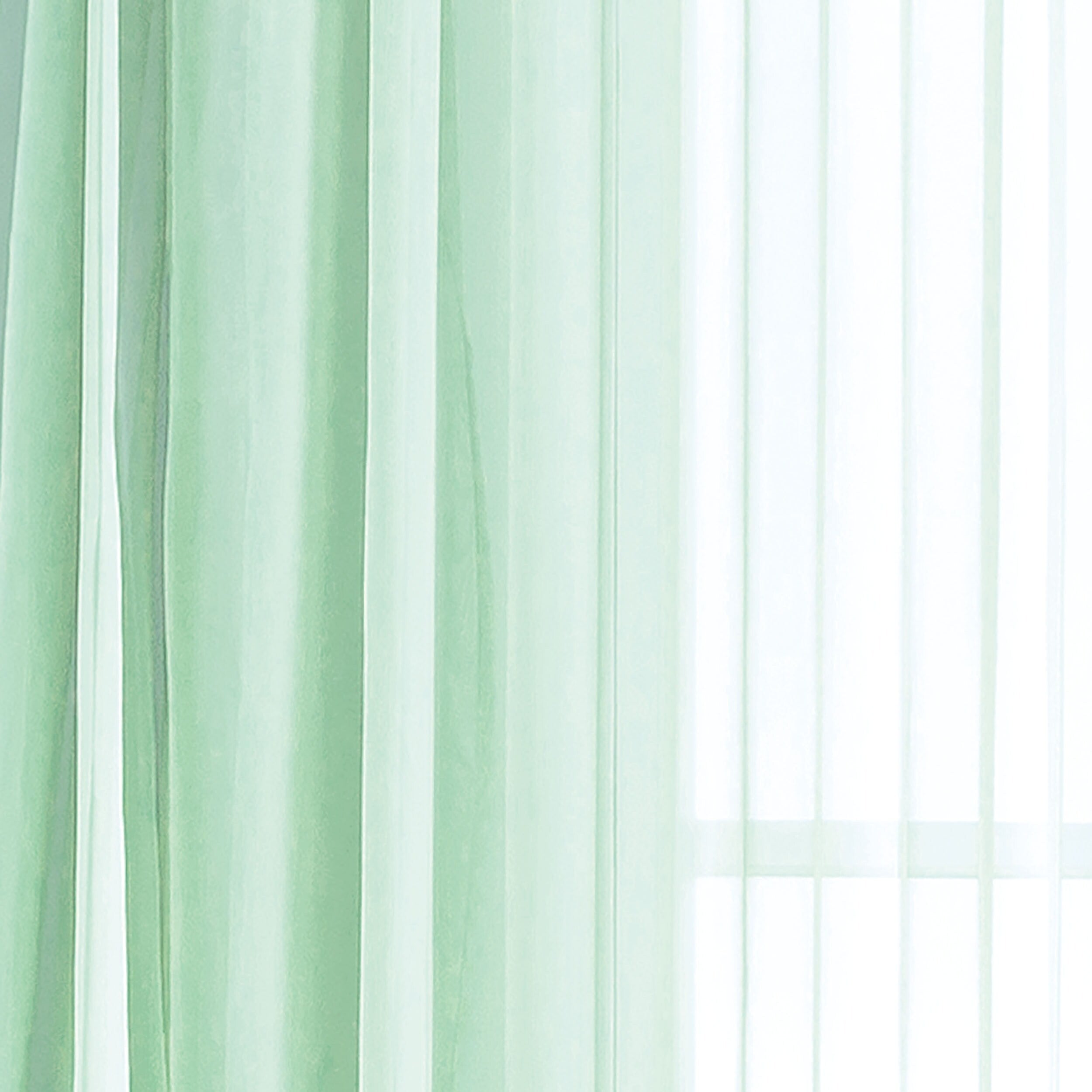 Window Elements Diamond Sheer Voile Extra Wide, 56 Inch Wide. Rod Pocket Curtain Panel