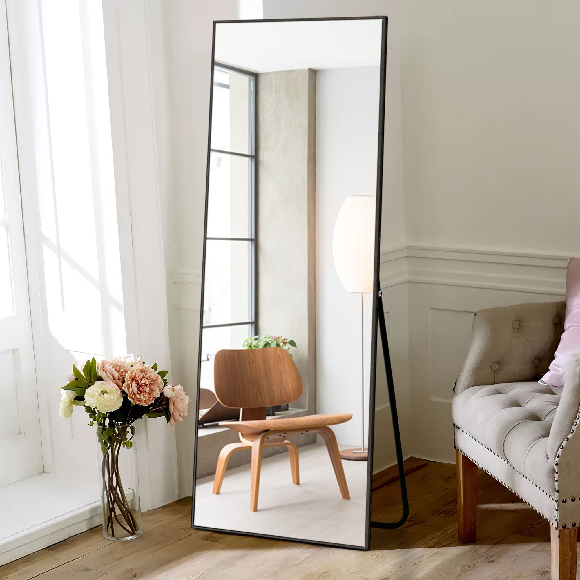 Lumioca Full Length Mirror Large Wall Mounted Mirror Full Body Mirror