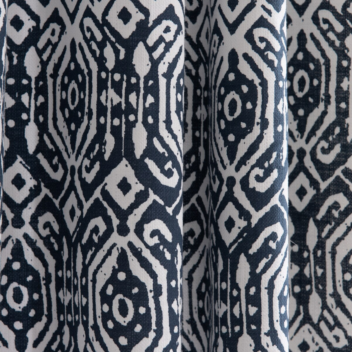 Porch & Den Moroccan Pattern Grommet Top Curtain Panel