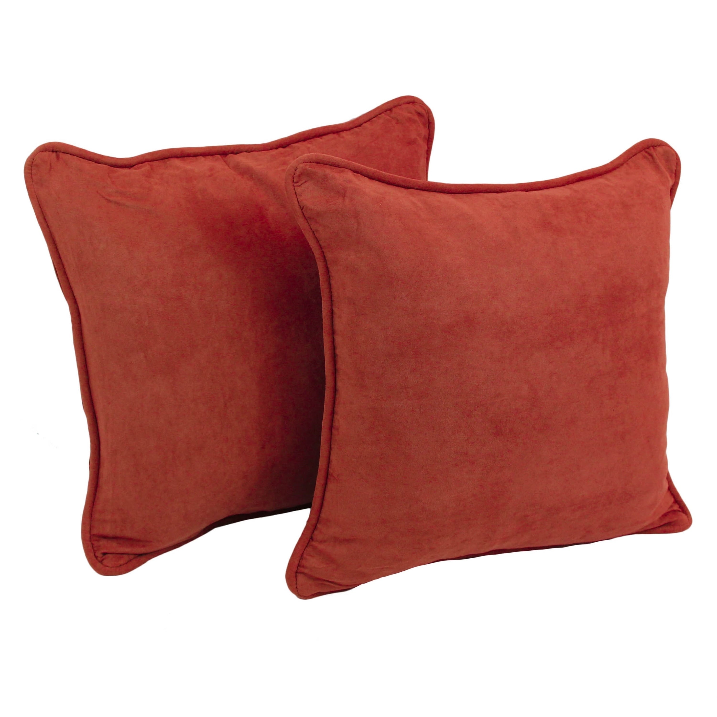 18-inch Microsuede Accent Throw Pillow (Set of 2)