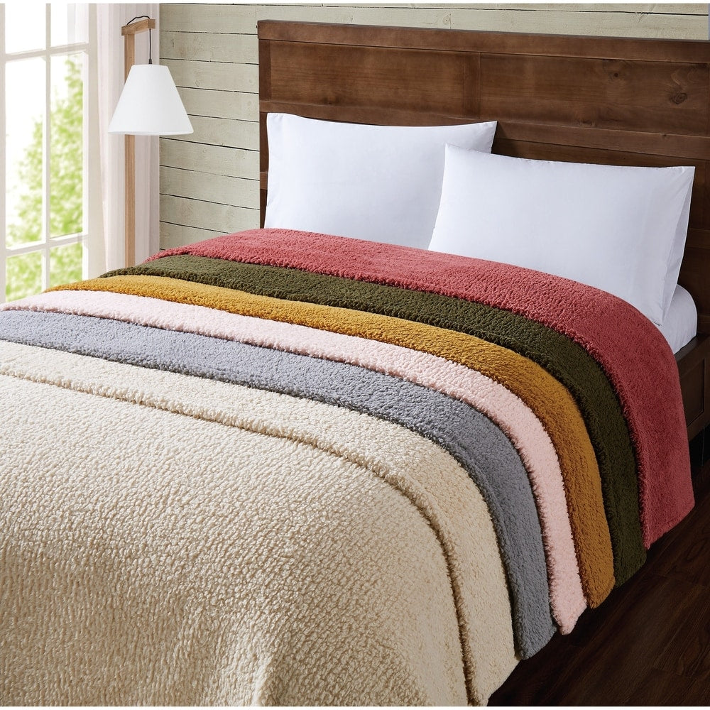 Porch & Den Anton Sherpa Blanket