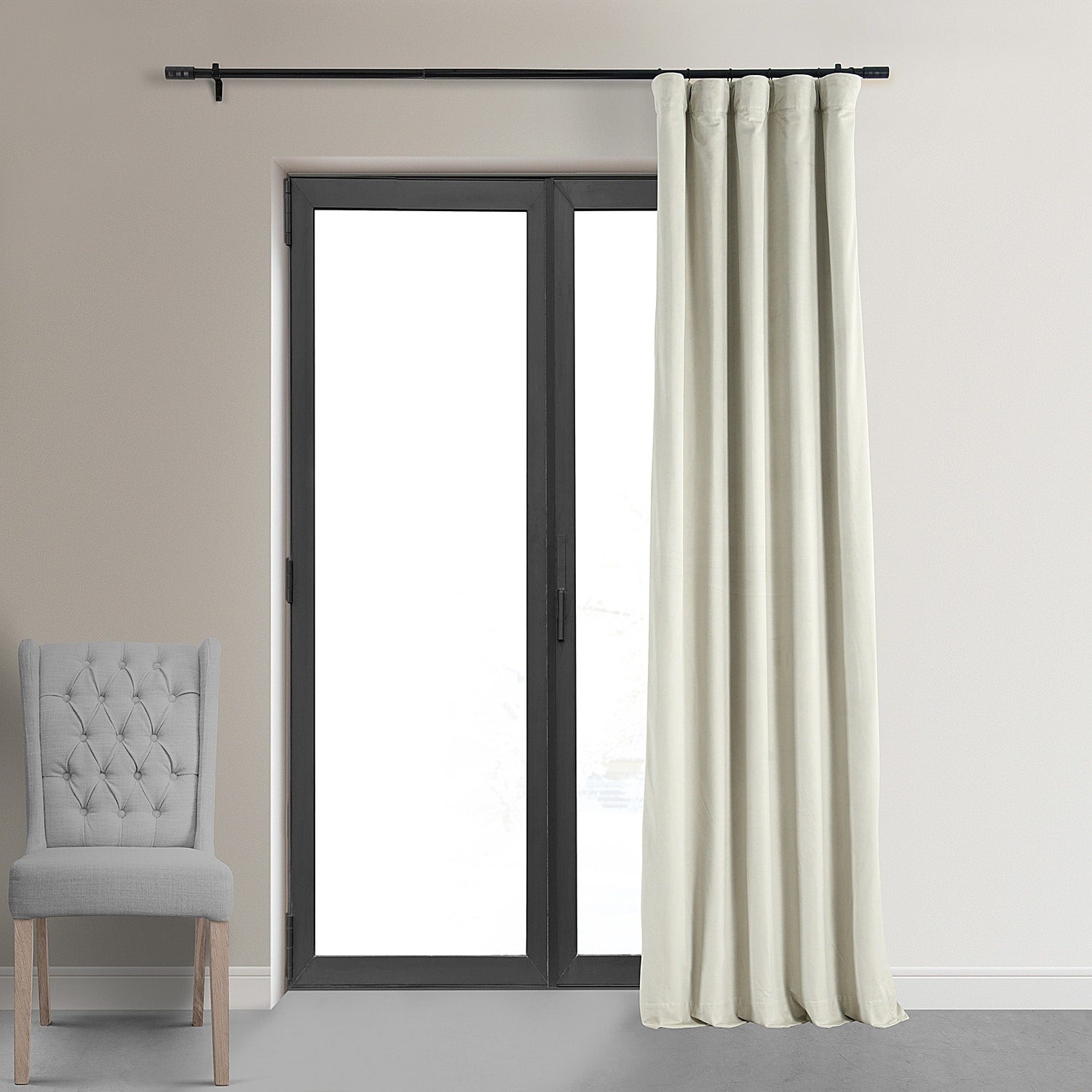 Exclusive Fabrics Signature Velvet Blackout Curtain (1 Panel)