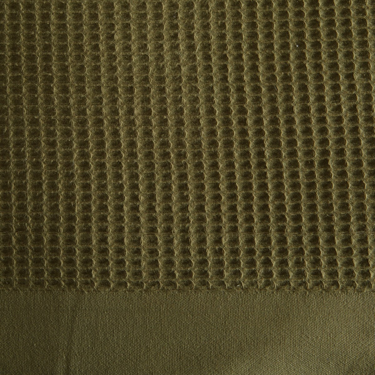 Luxurious 100% Cotton Soft Waffle Weave Knit Blanket