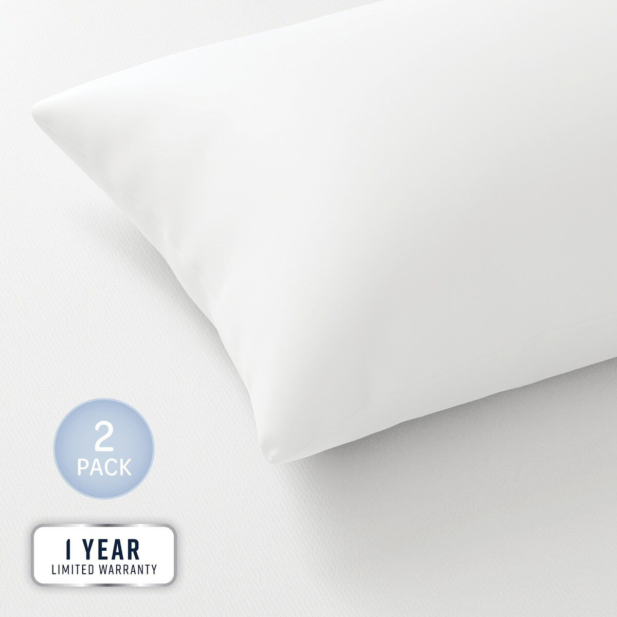 Bodipedic 27in x 27in Euro Square Pillow Insert Set of 2