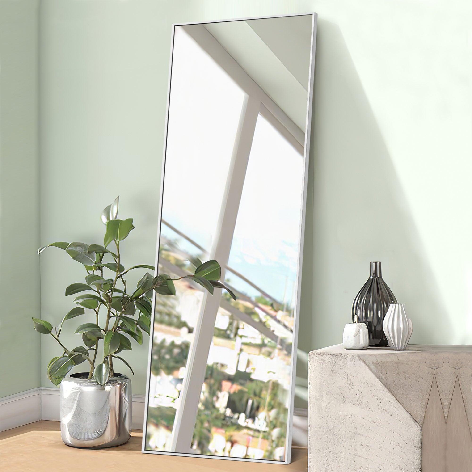 Lumioca Full Length Mirror Large Wall Mounted Mirror Full Body Mirror