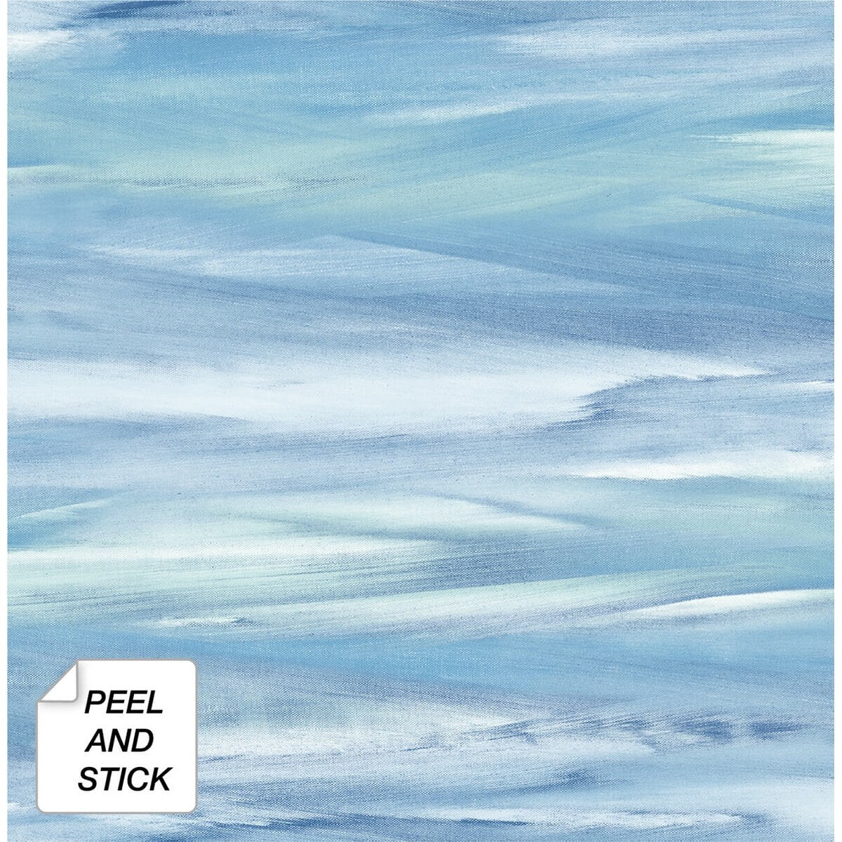 NextWall Sirius Brushstroke Abstract Peel and Stick Wallpaper - 20.5 in. W x 18 ft. L