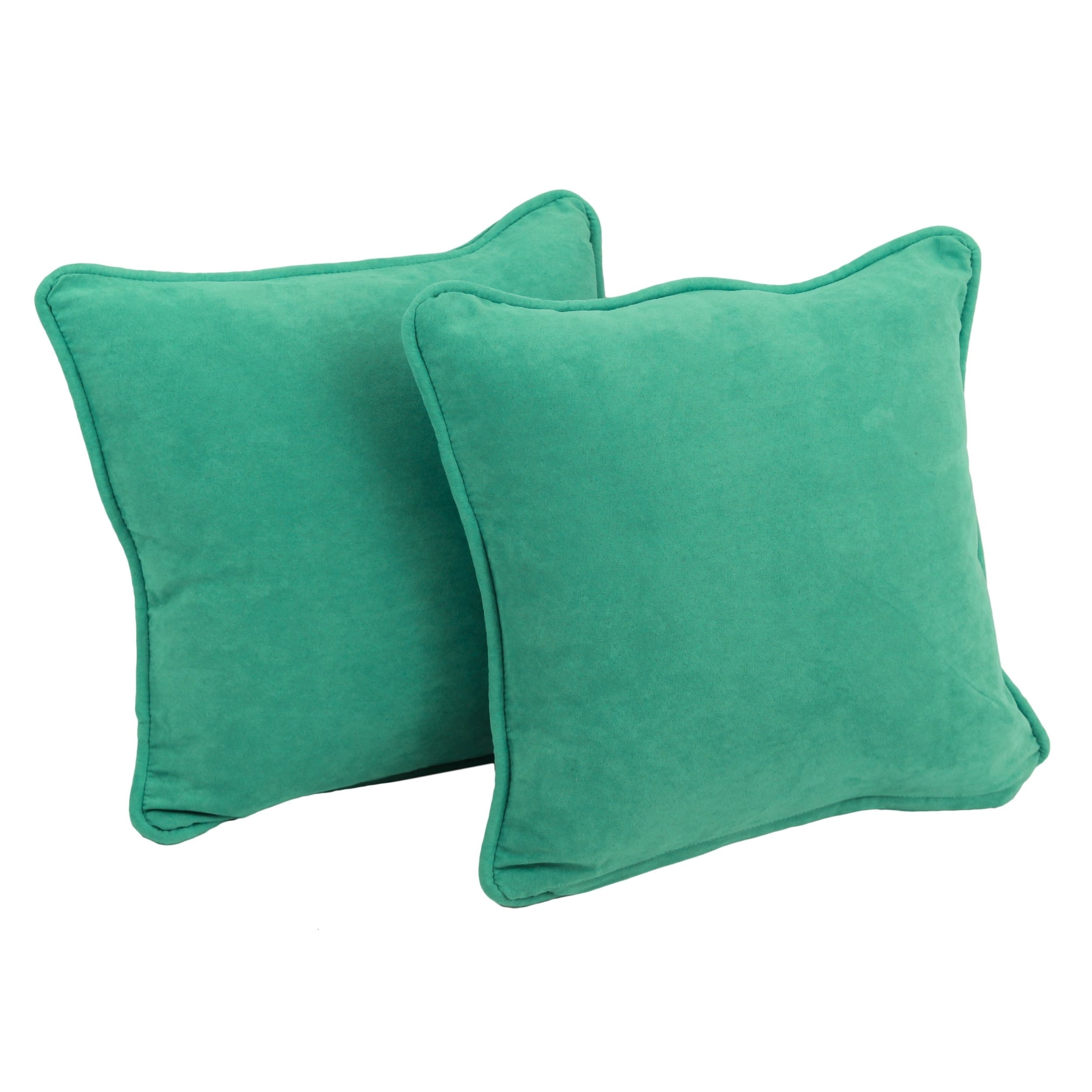 18-inch Microsuede Accent Throw Pillow (Set of 2)