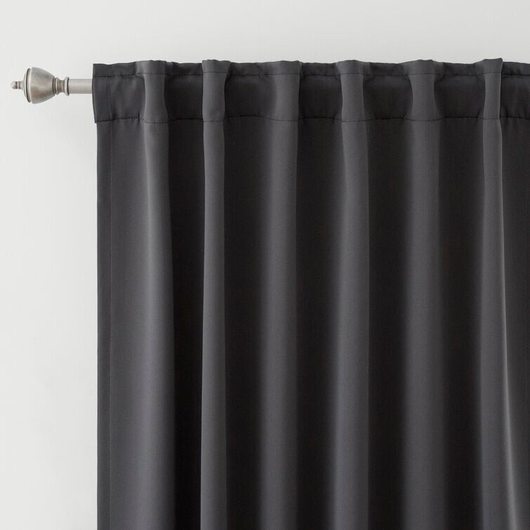 Aurora Home Insulated Thermal Blackout 84-inch Curtain Panel Pair - 52 x 84