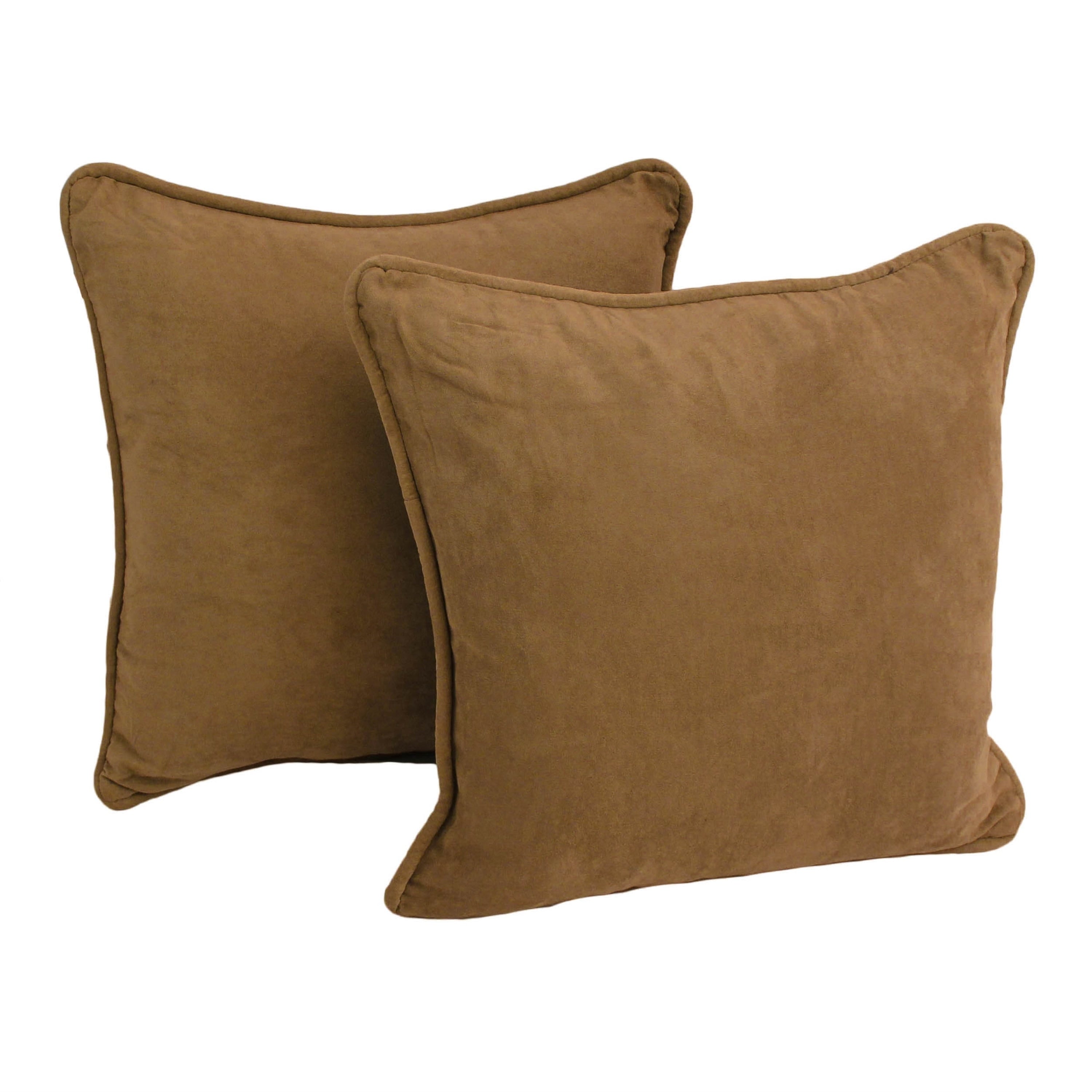 18-inch Microsuede Accent Throw Pillow (Set of 2)