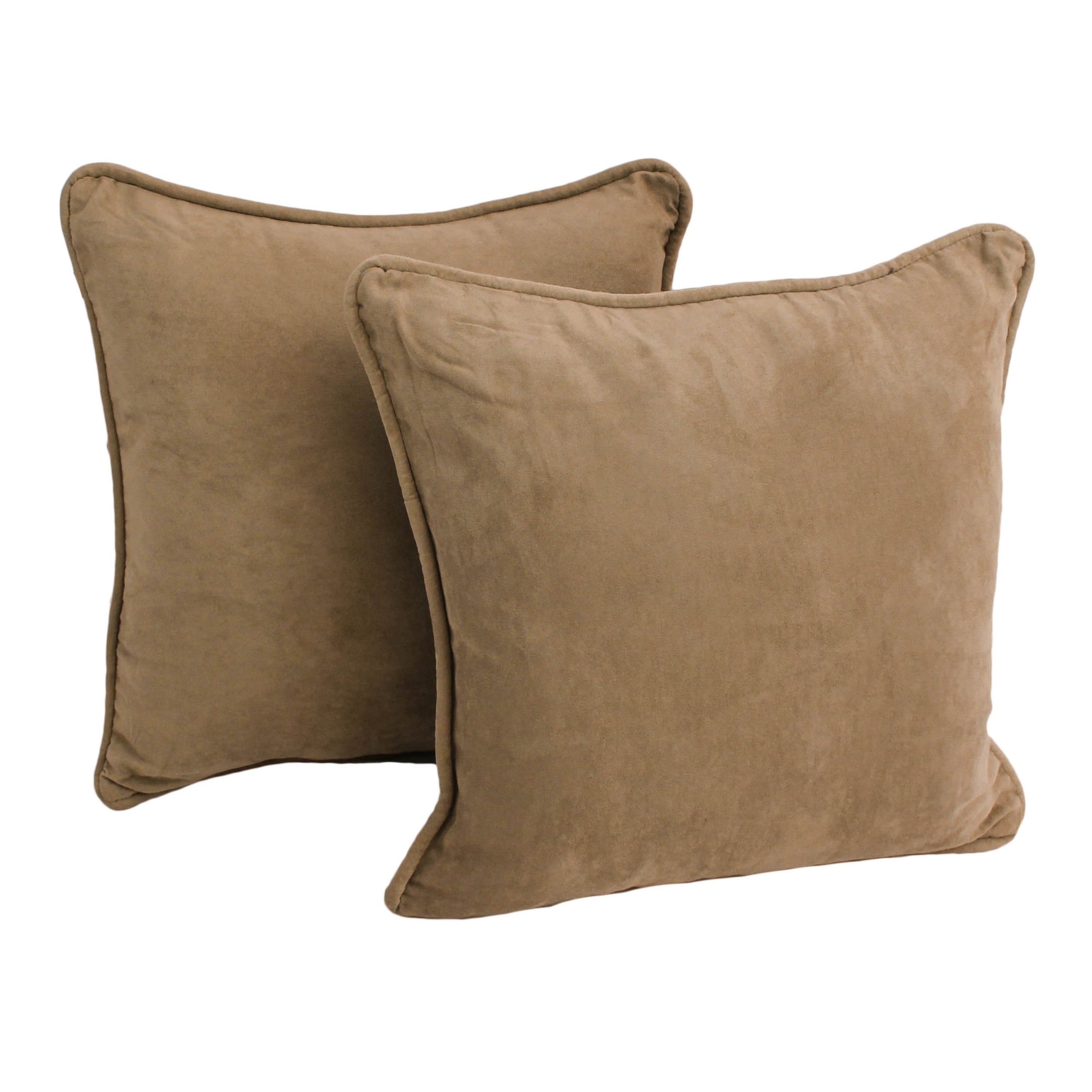 18-inch Microsuede Accent Throw Pillow (Set of 2)