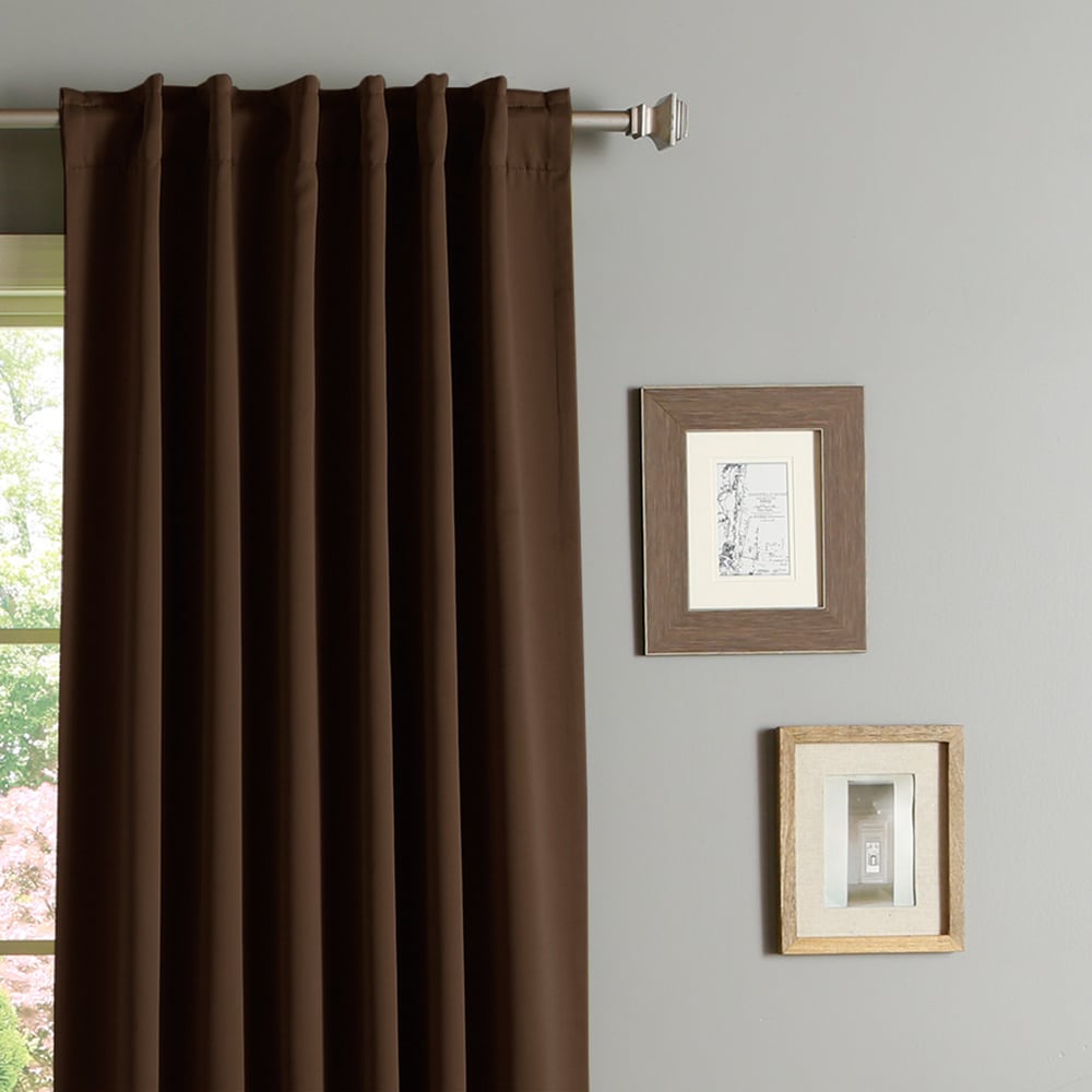 Aurora Home Insulated 72-inch Thermal Blackout Curtain Panel Pair - 52 x 72