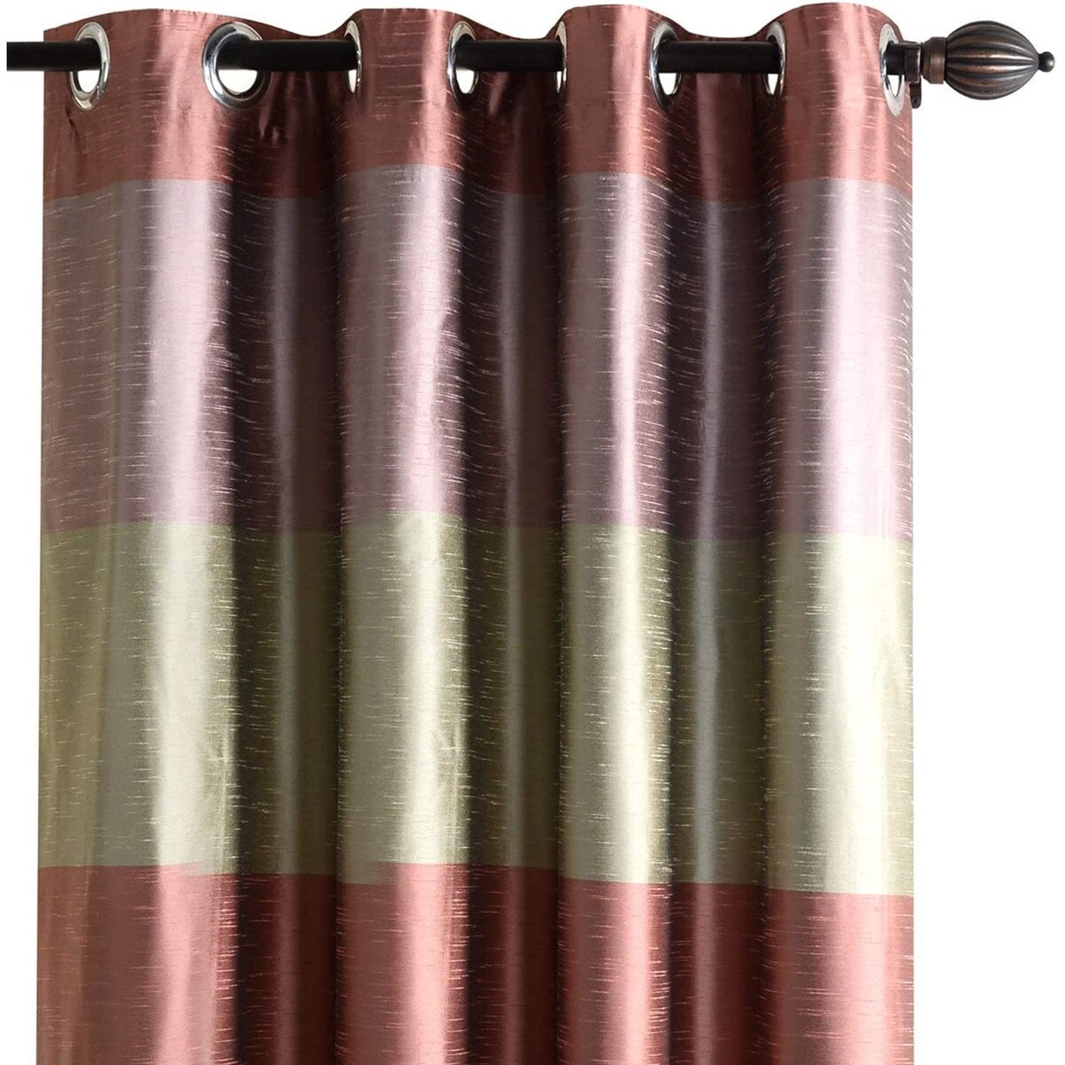 Deco Window 2 Pcs Blackout Curtain Panels Room Darkening Privacy with Thermal Insulation & Eyelets