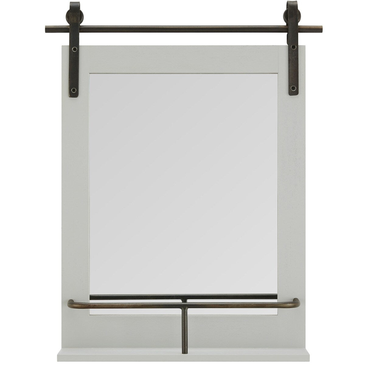 FirsTime & Co. Ingram Farmhouse Barn Door Mirror