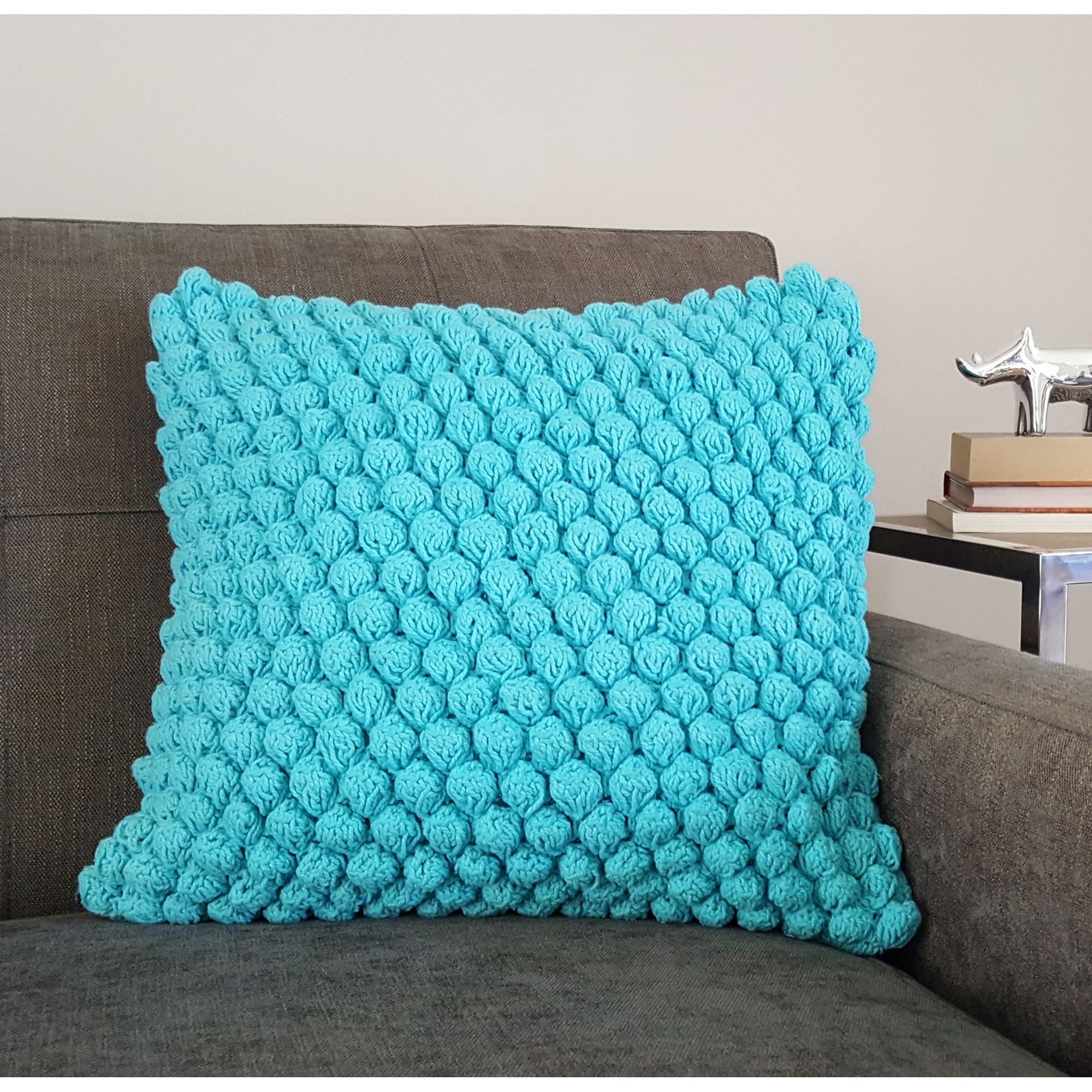 AANNY Design Orbit Ball 18-inch Cotton Decorative Throw Pillow