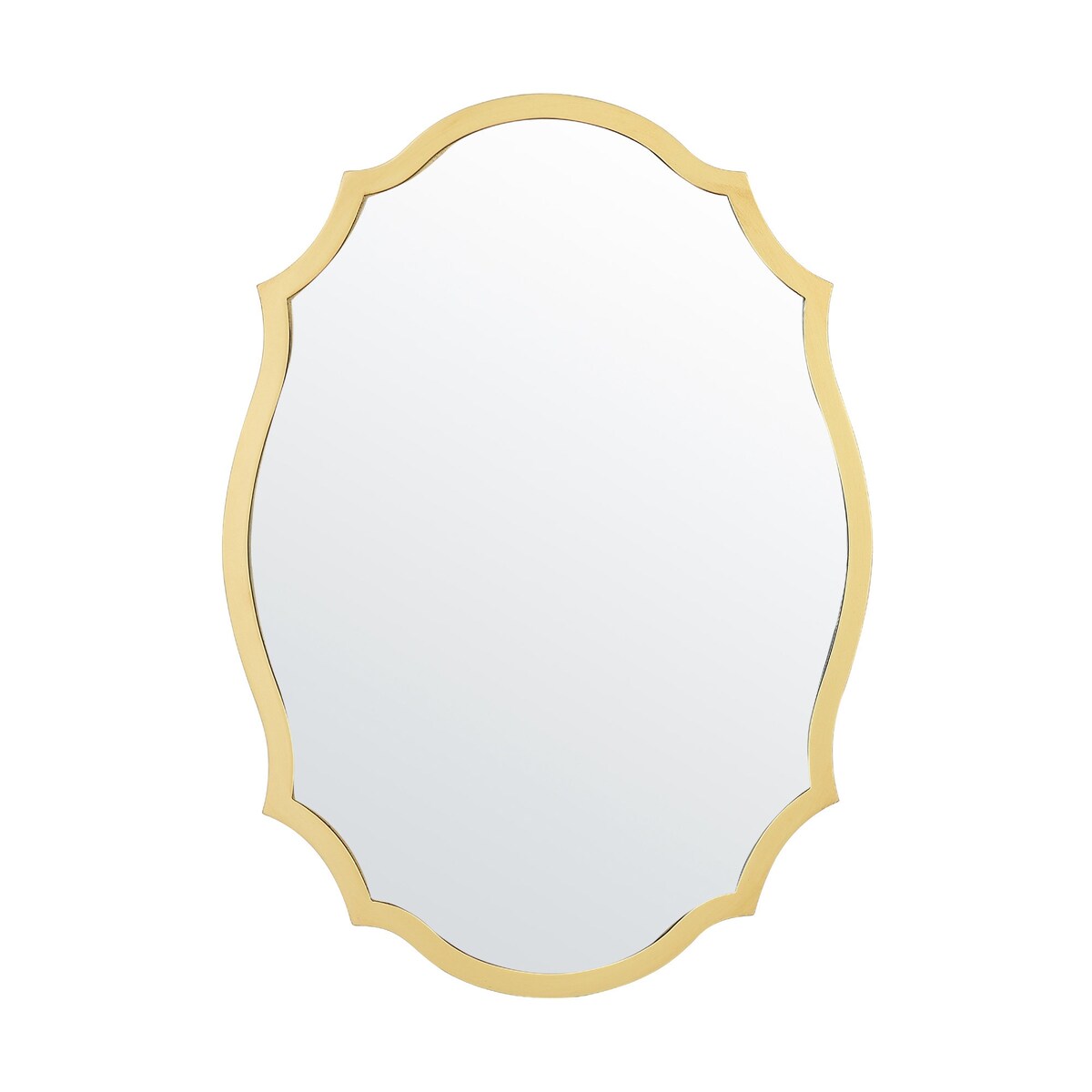 Modern Gallery Gold Bathroom Vanity Wall Mirror - 19.7 W x 27.6 H