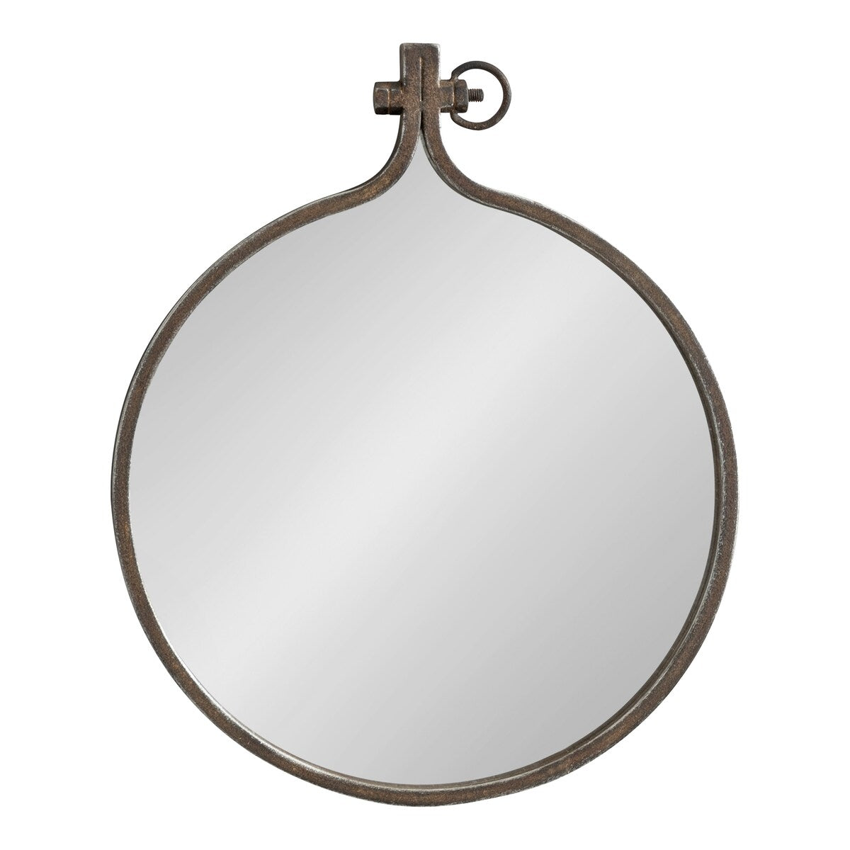 Kate and Laurel Yitro Round Wall Mirror