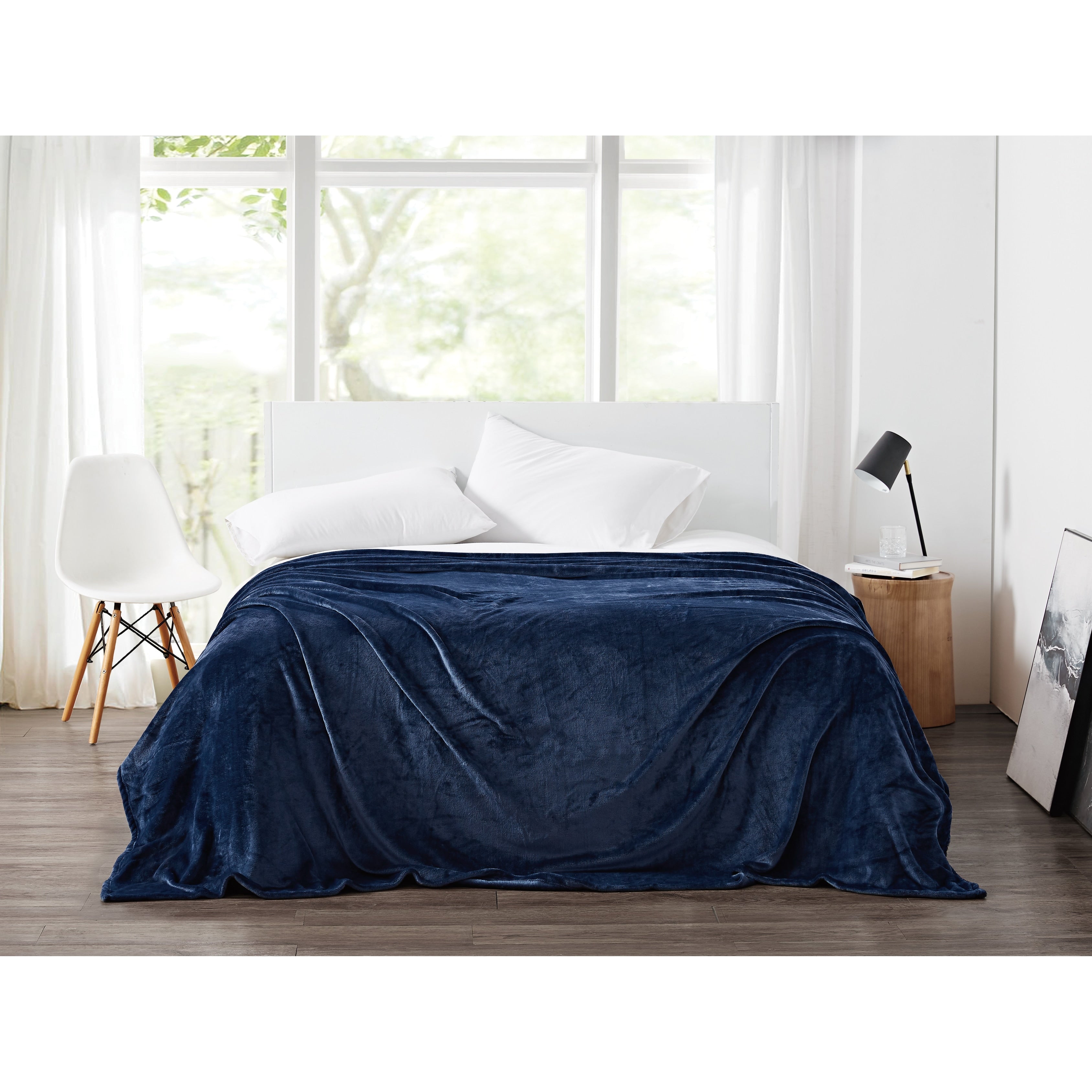 Cannon Heritage Solid Plush Blanket & Throw