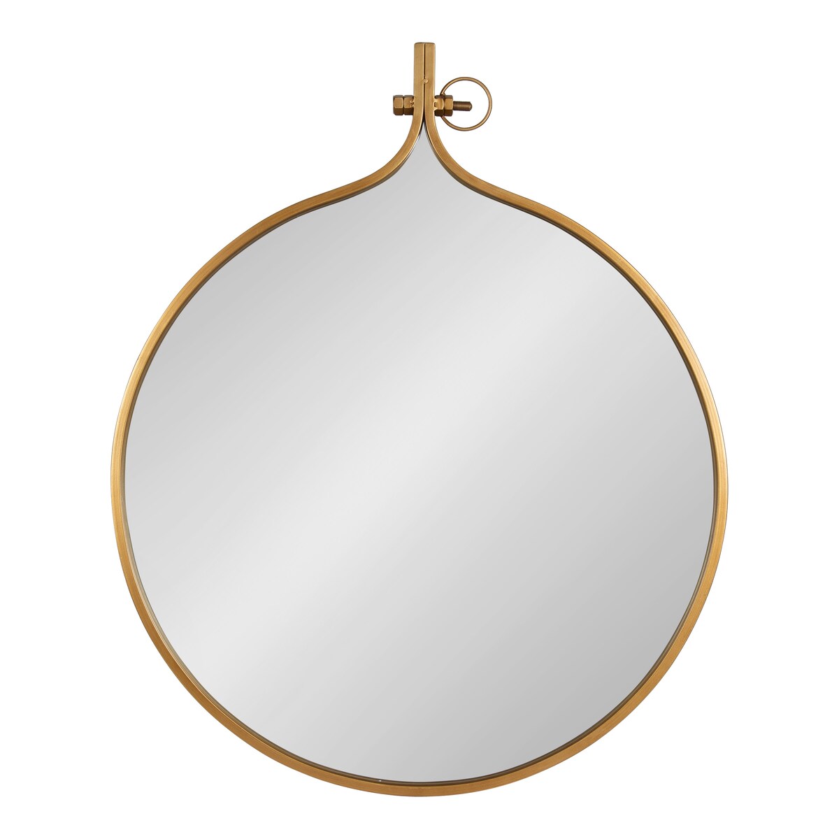 Kate and Laurel Yitro Round Wall Mirror