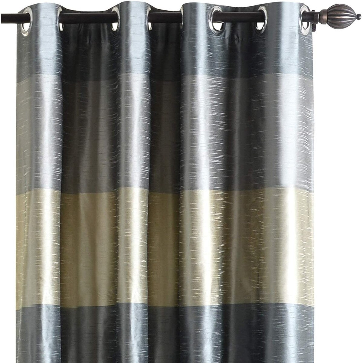 Deco Window 2 Pcs Blackout Curtain Panels Room Darkening Privacy with Thermal Insulation & Eyelets