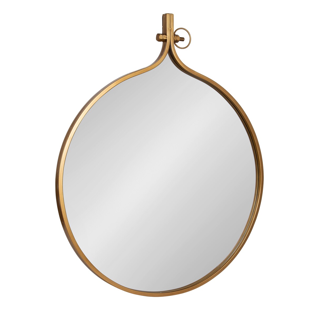 Kate and Laurel Yitro Round Wall Mirror