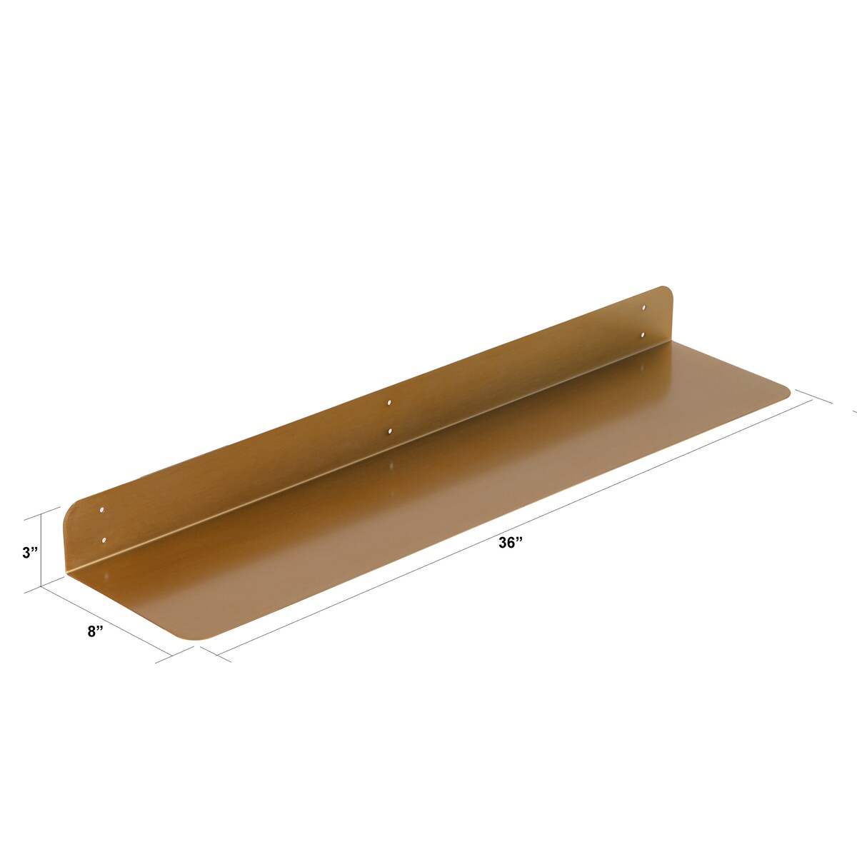 Saffron Fabs Metal Wall Shelves