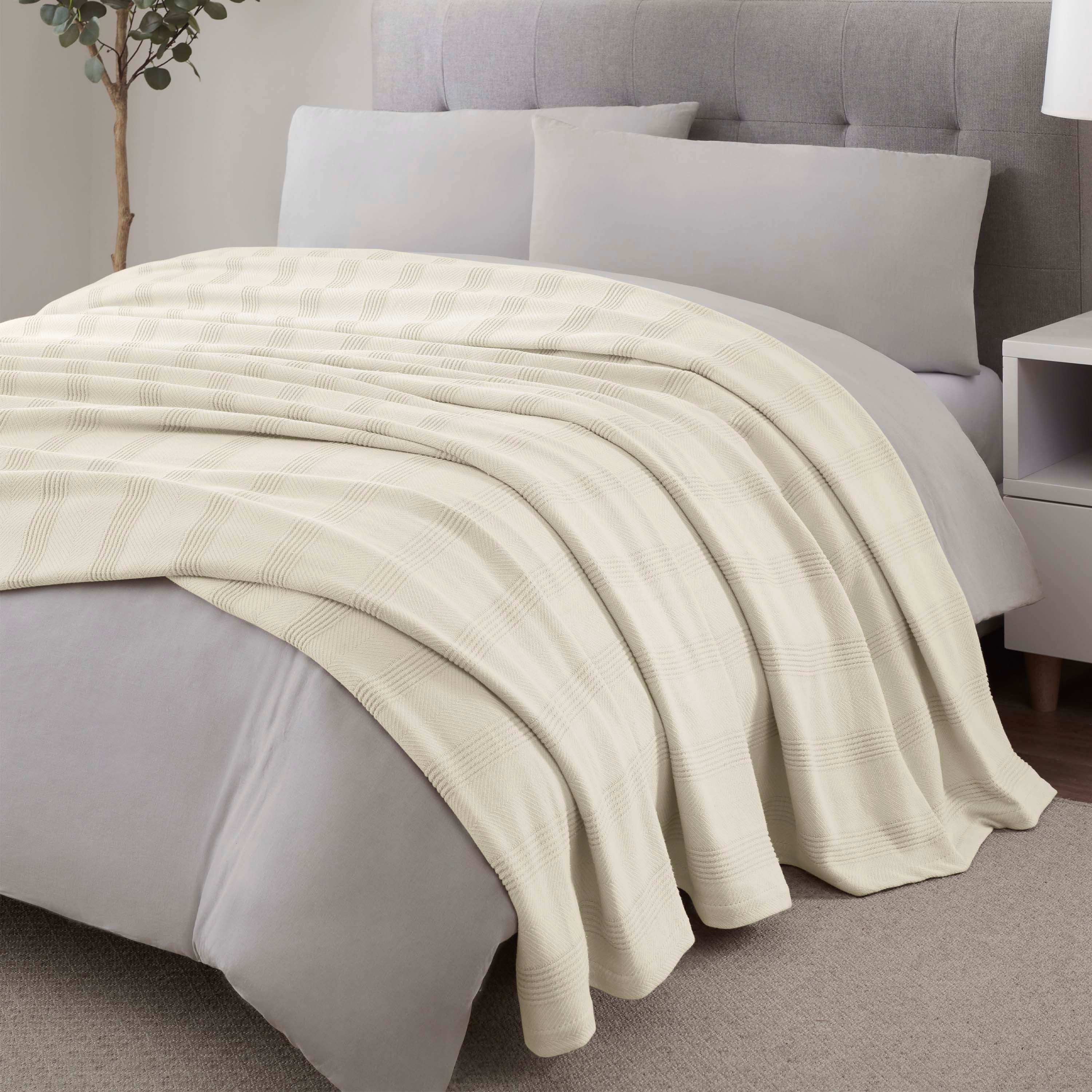 Vellux Cotton - Soft Lightweight Breathable All Season Blanket