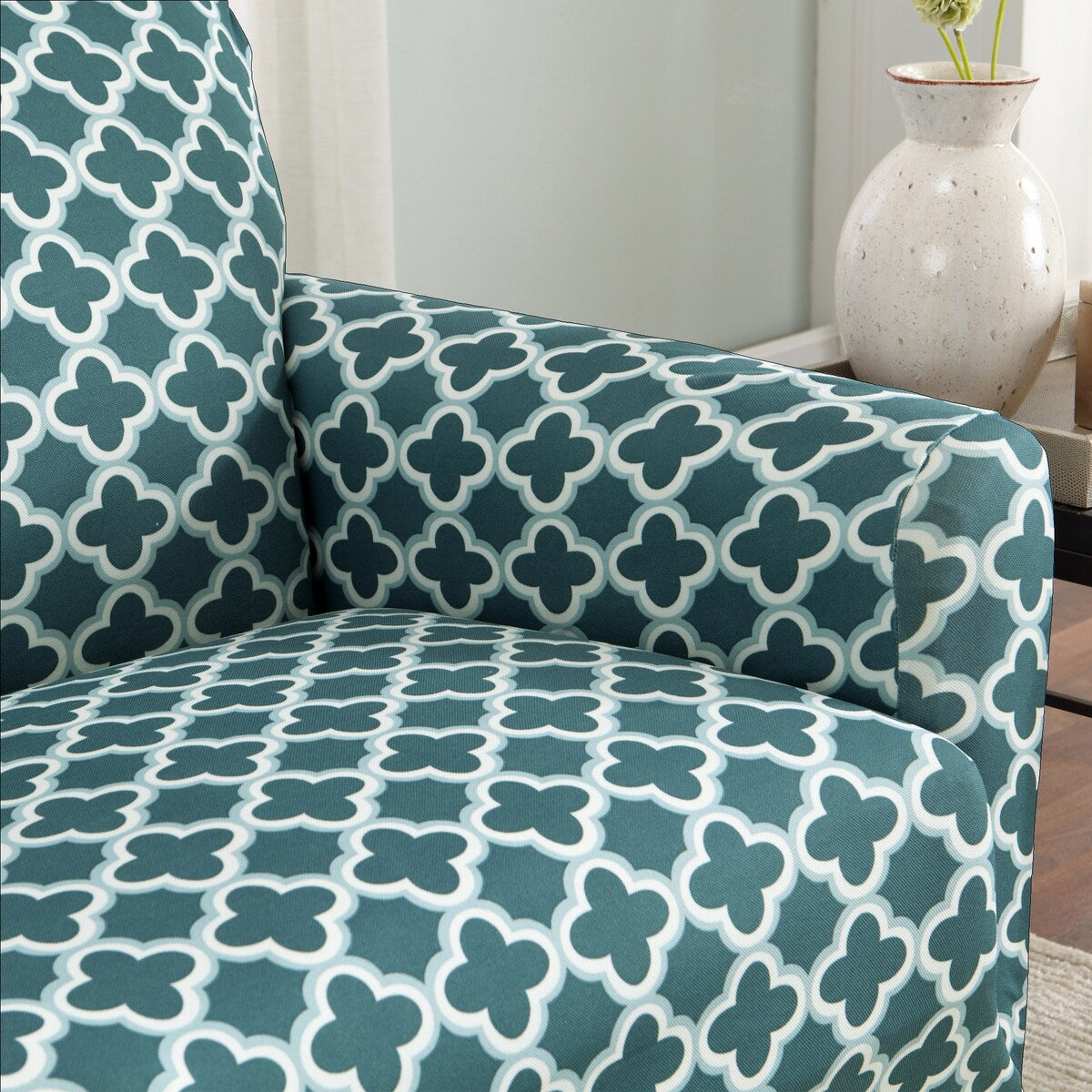 Premium Stretch Printed Chair Slipcover