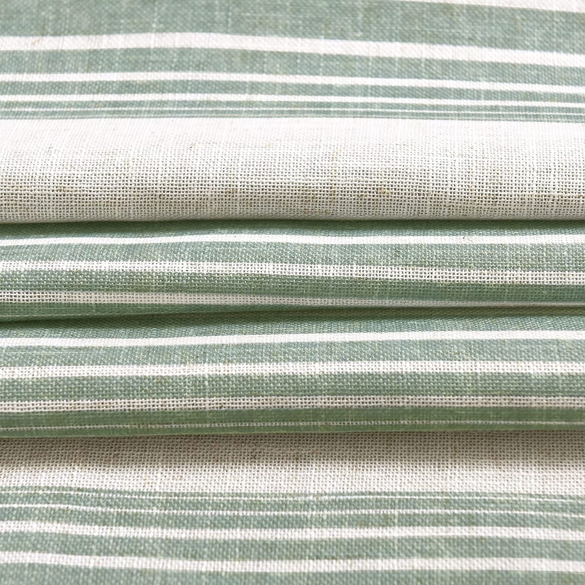 DriftAway Chris Vertical Striped Pattern Linen Textured Lined Blackout Window Curtains