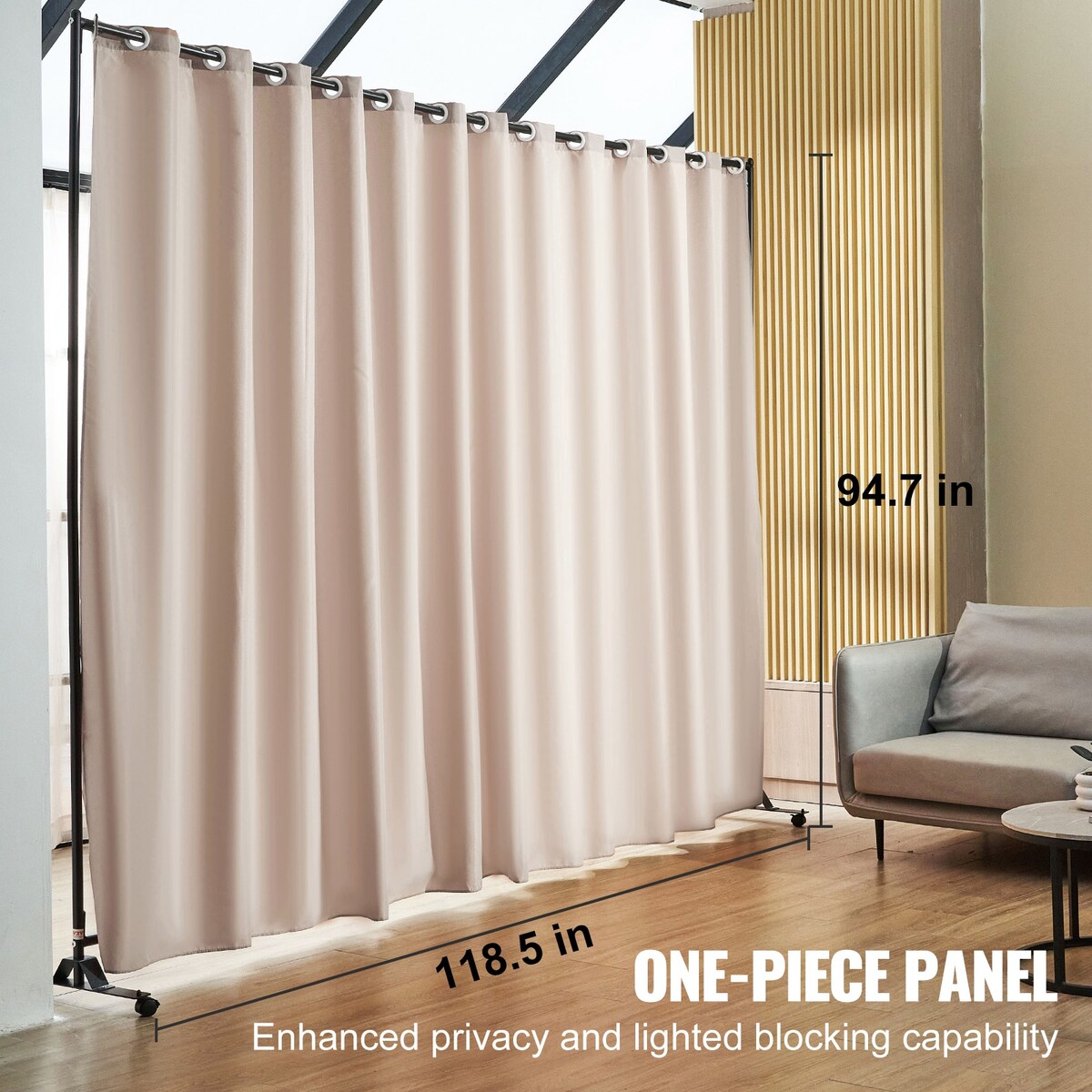 VEVOR Room Divider Folding Privacy Screens Divider Stand