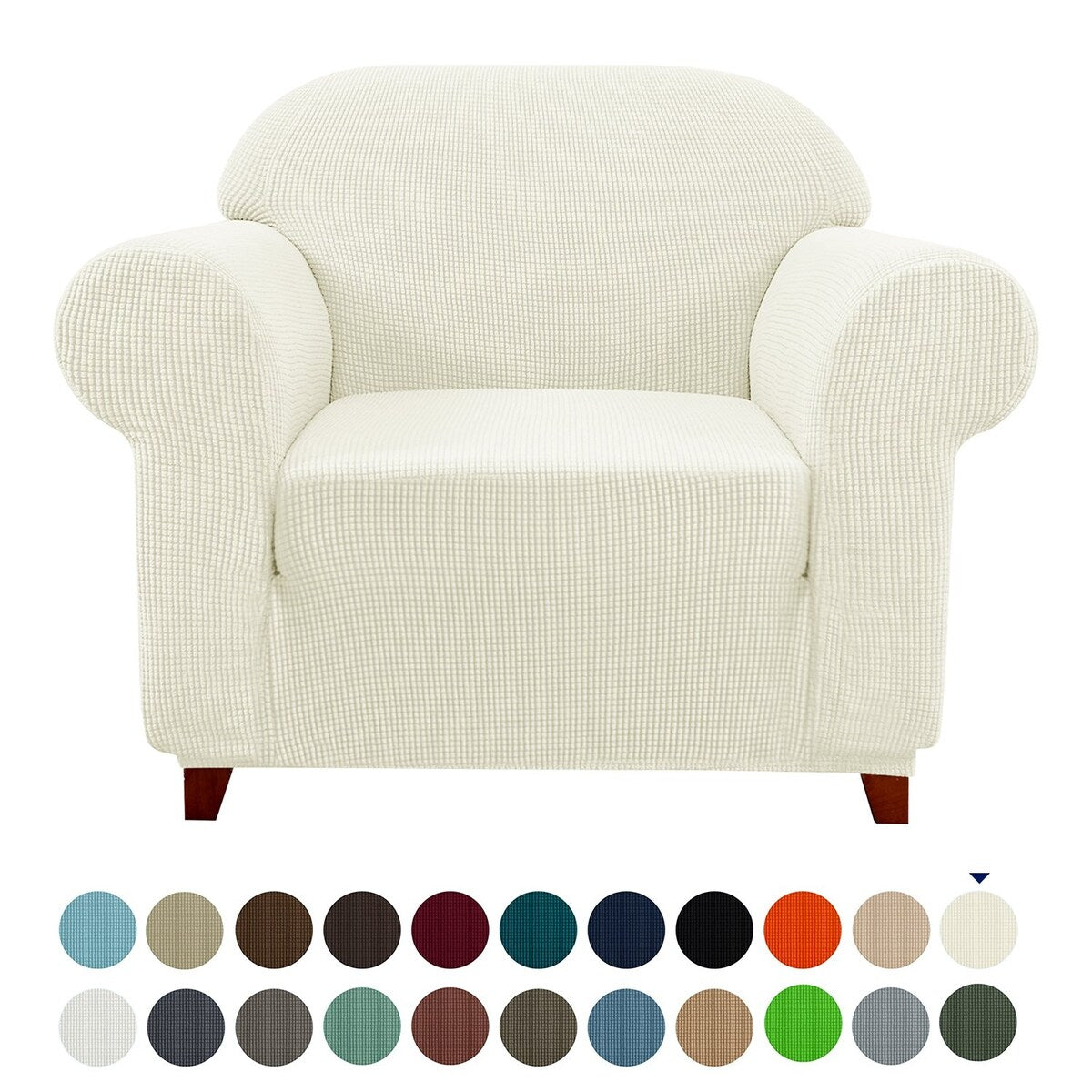 Subrtex 1 Piece Armchair Slipcover Stretch Spandex Furniture Protector