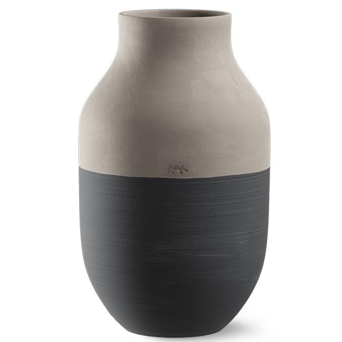 Khler Omaggio Circulare Vase, Anthracite Grey