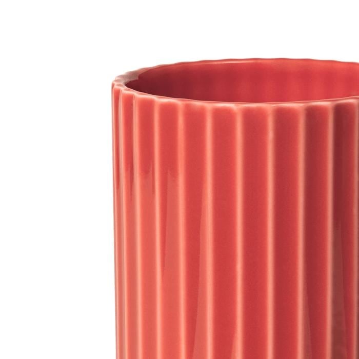 Lyngby Porceln Vase, Red - H: 6.1