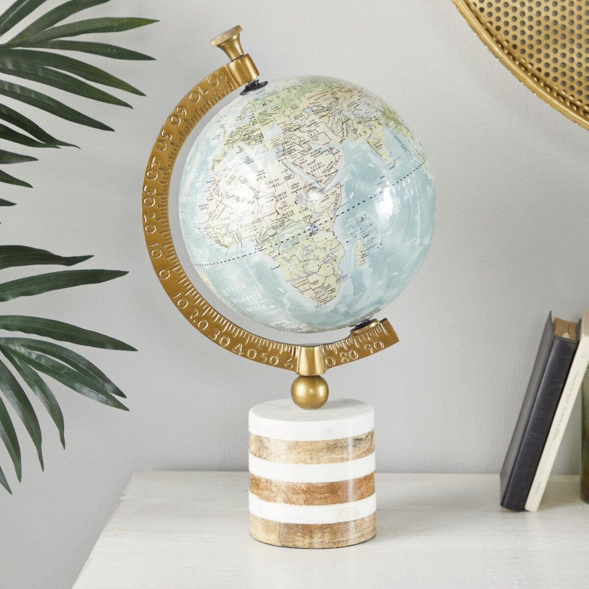 Marble Globe - Blue - Roche River Decor