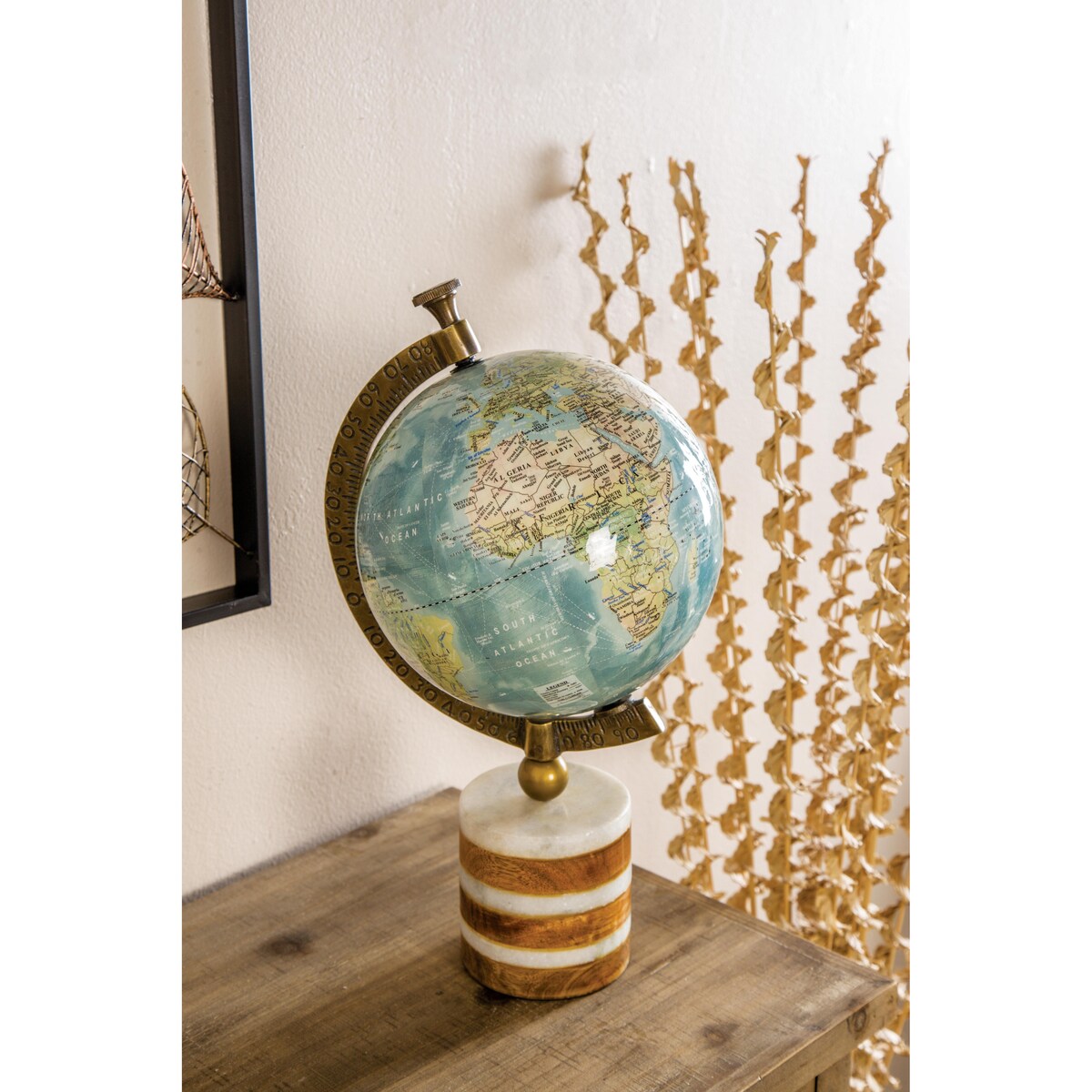 Marble Globe - Blue - Roche River Decor