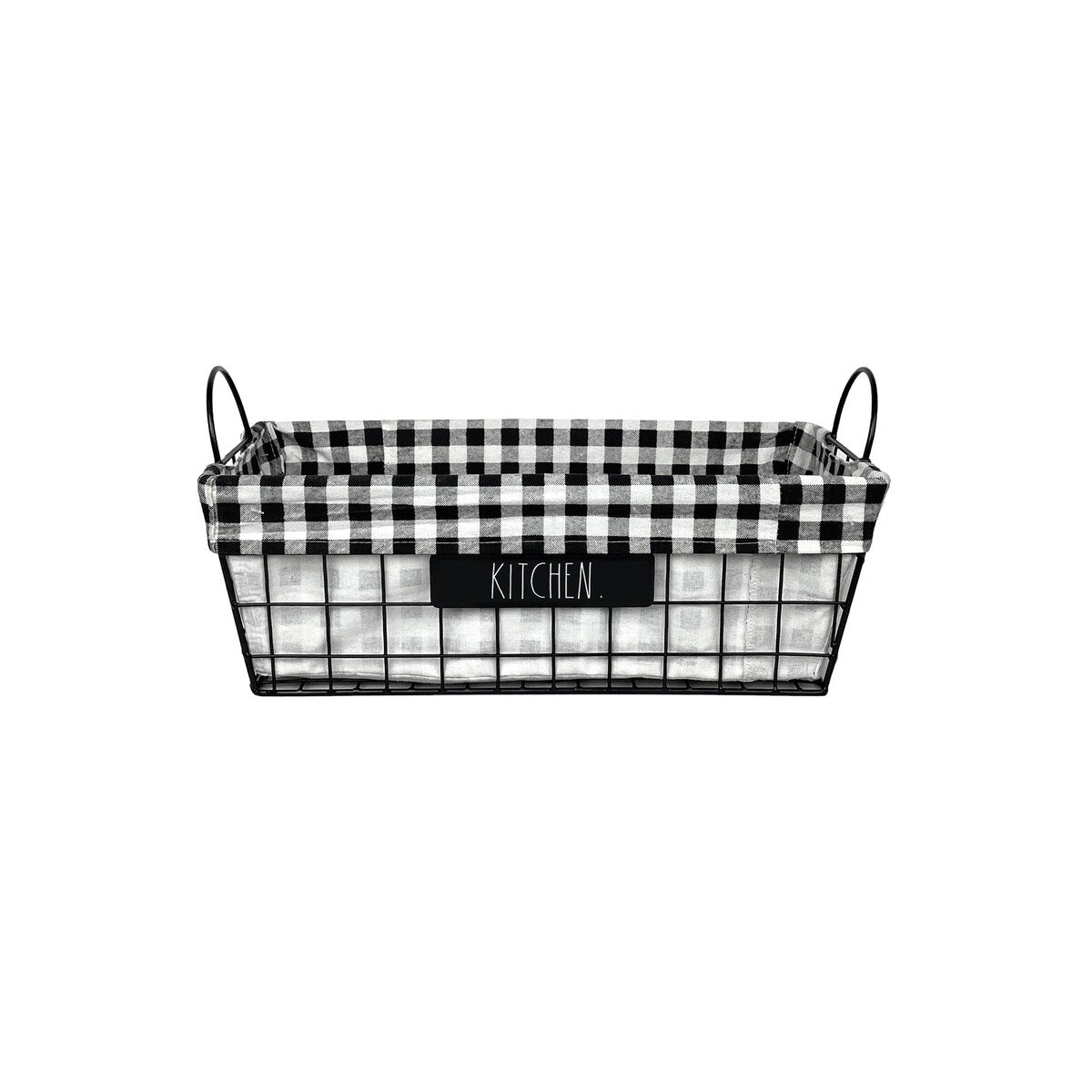 Rae Dunn Metal Lined Kitchen/Pantry Basket