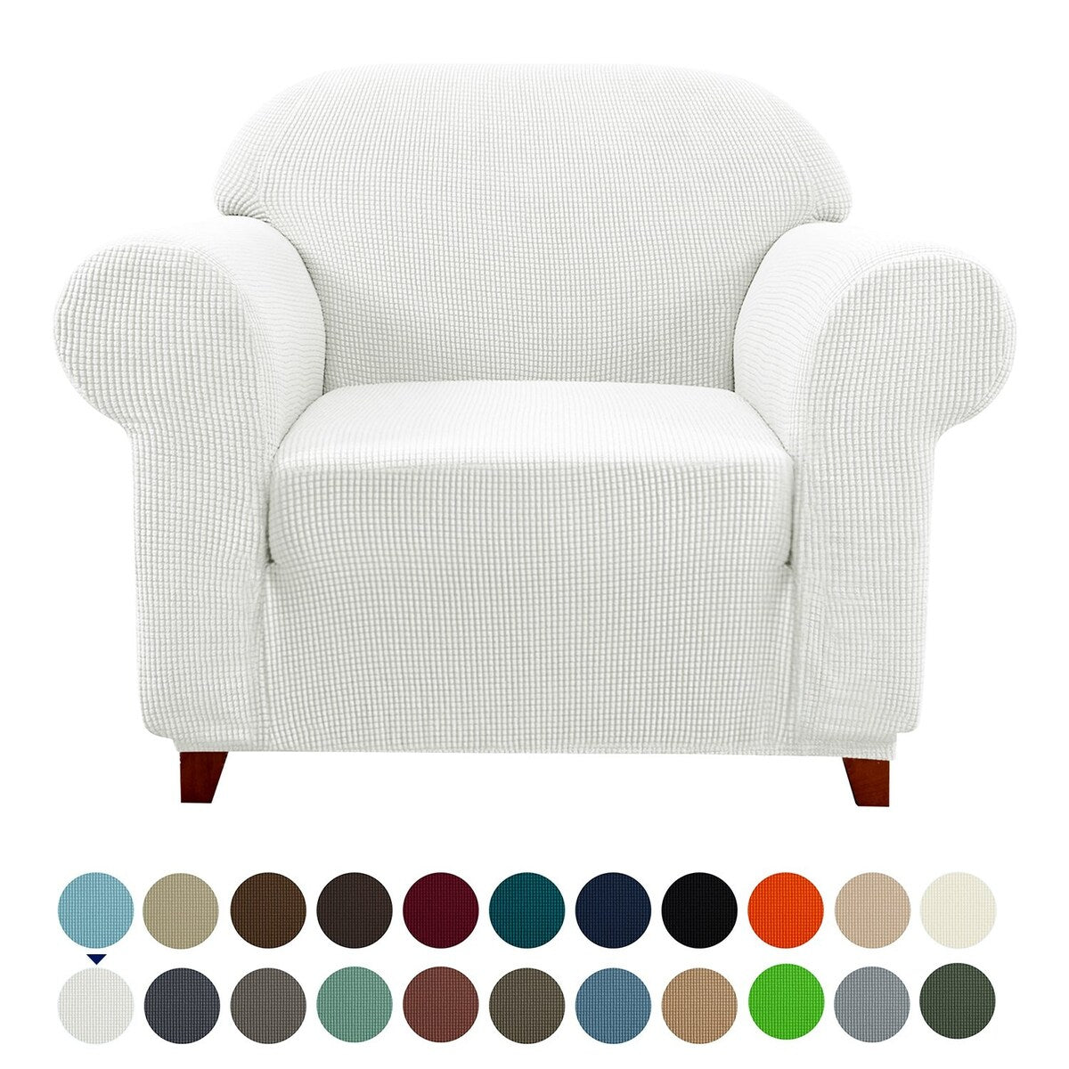 Subrtex 1 Piece Armchair Slipcover Stretch Spandex Furniture Protector