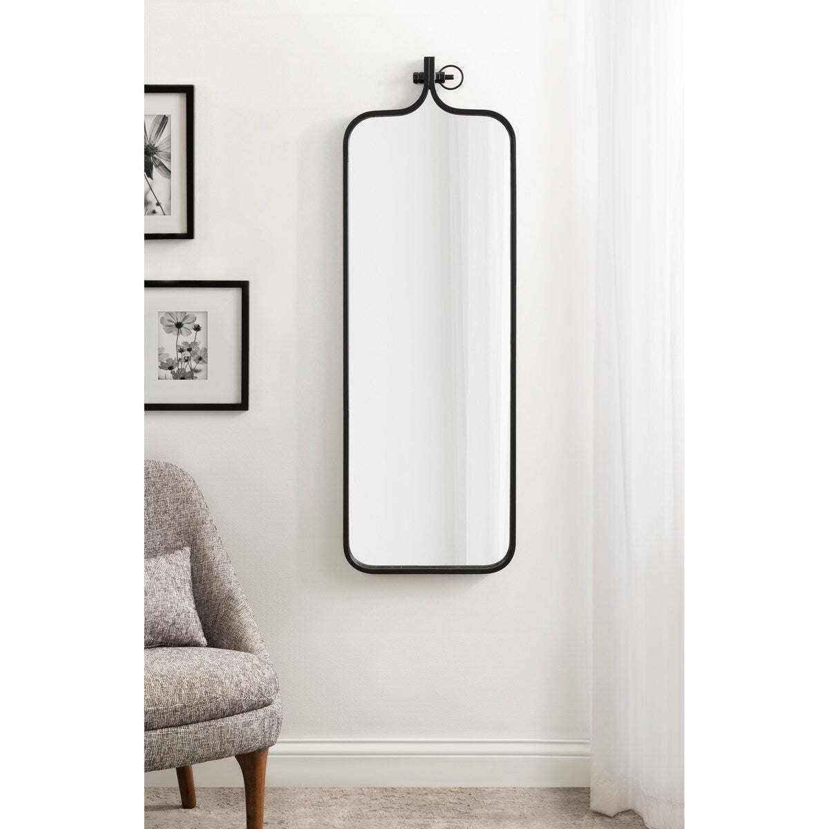 Kate and Laurel Yitro Framed Wall Mirror