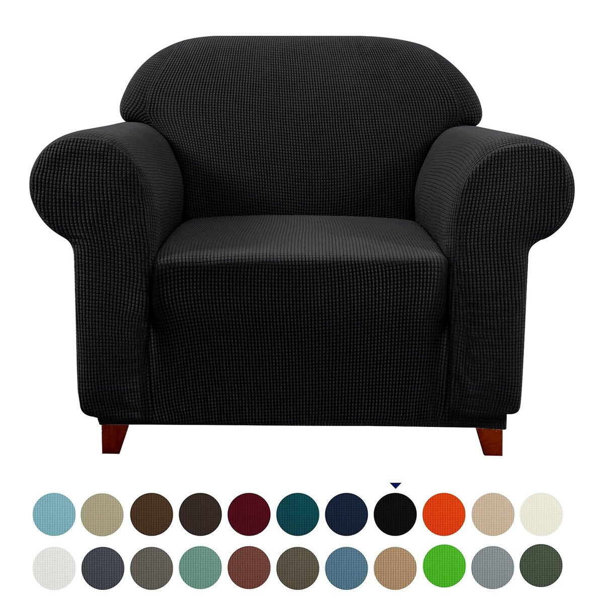 Subrtex 1 Piece Armchair Slipcover Stretch Spandex Furniture Protector