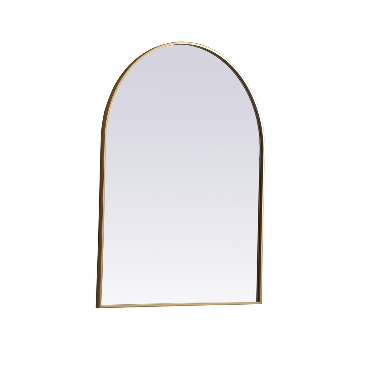 Indigo Home Metal Frame Arch Mirror 33x42 Inch