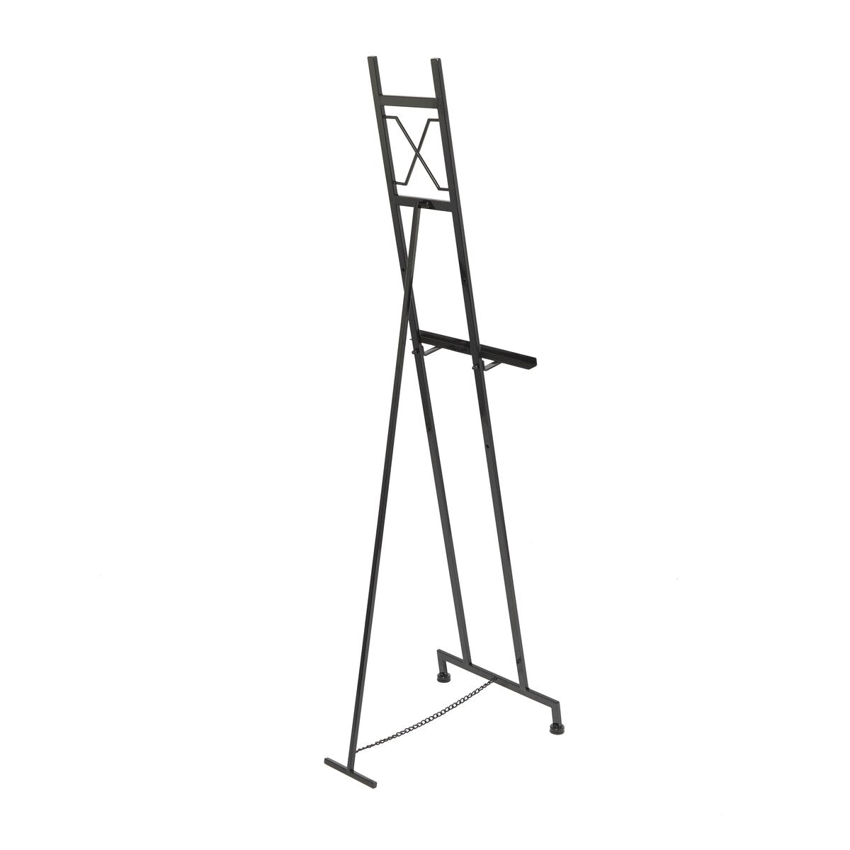 Metal Tall Adjustable 3 Tier Display Easel with Chain Support - Gold, White or Black - Roche River Decor