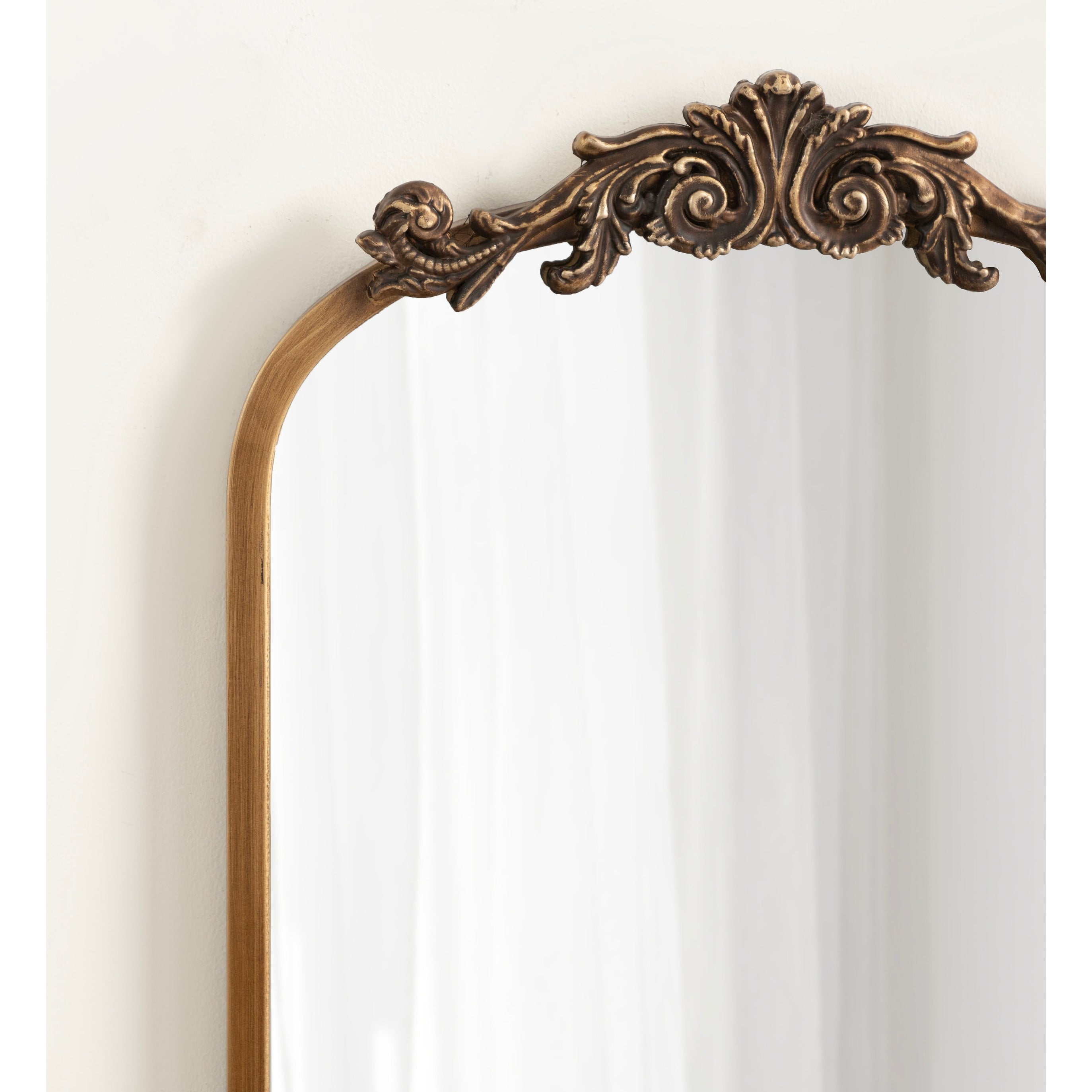 Kate and Laurel Arendahl Traditional Arch Mirror with Shelf