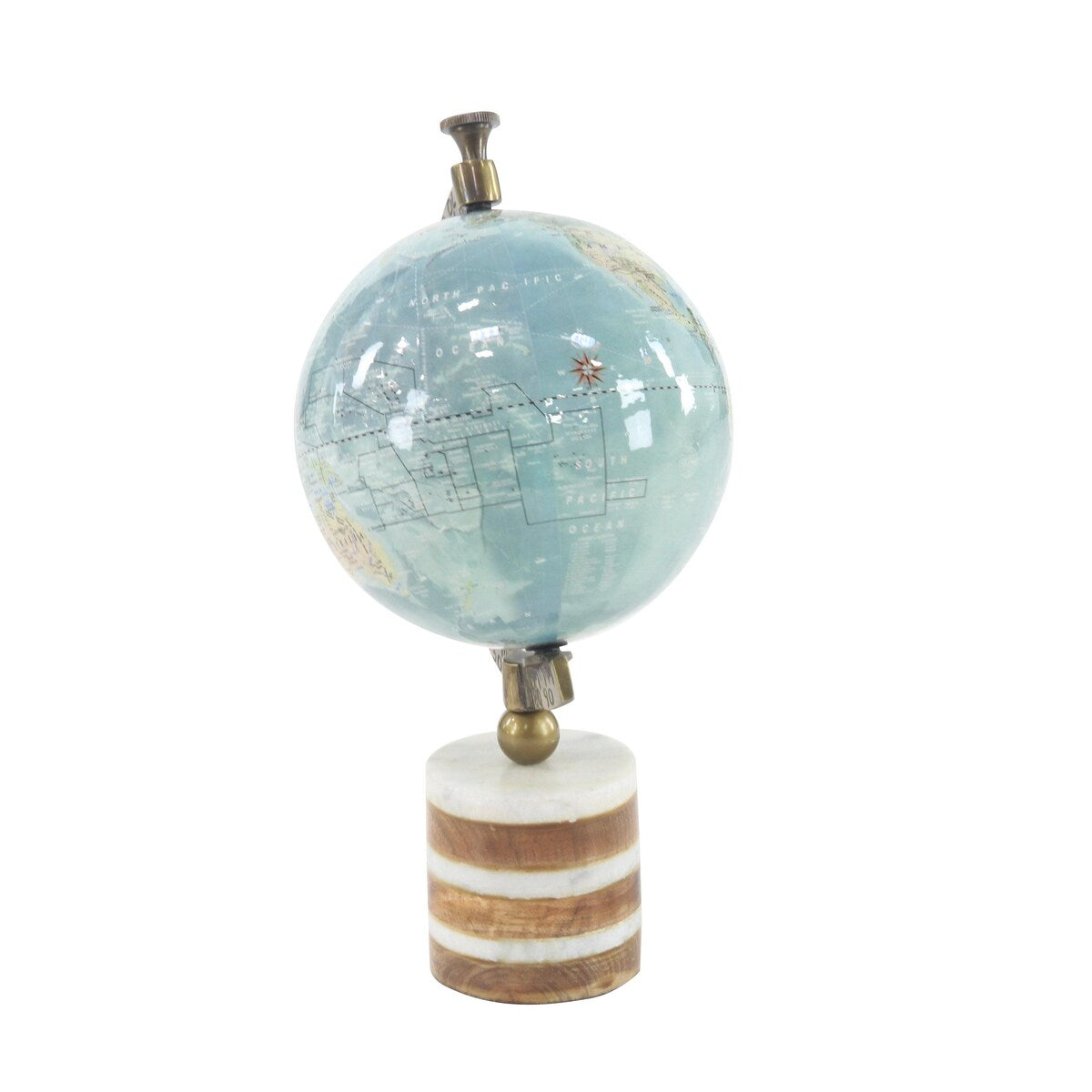 Marble Globe - Blue - Roche River Decor