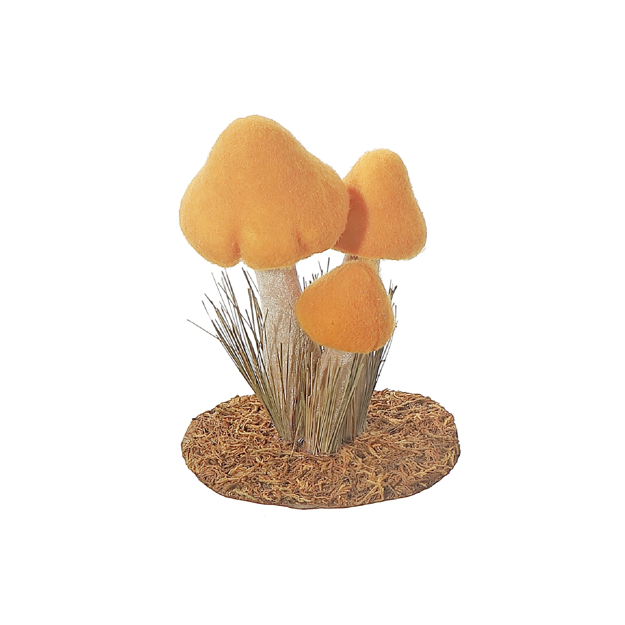 Triple Mushroom Decor Yellow