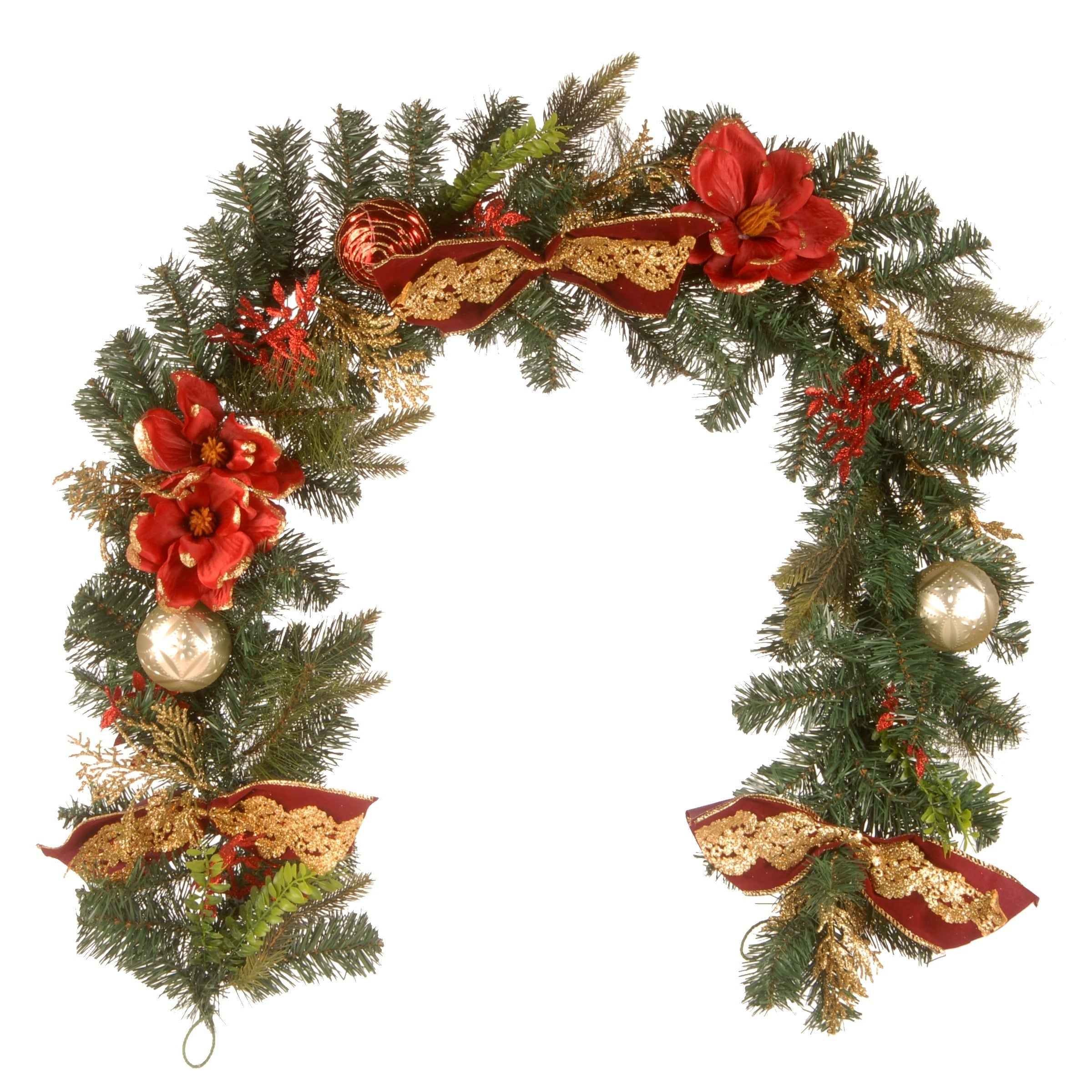 National Tree Company 6 ft. Decorated Garland - 6 ft