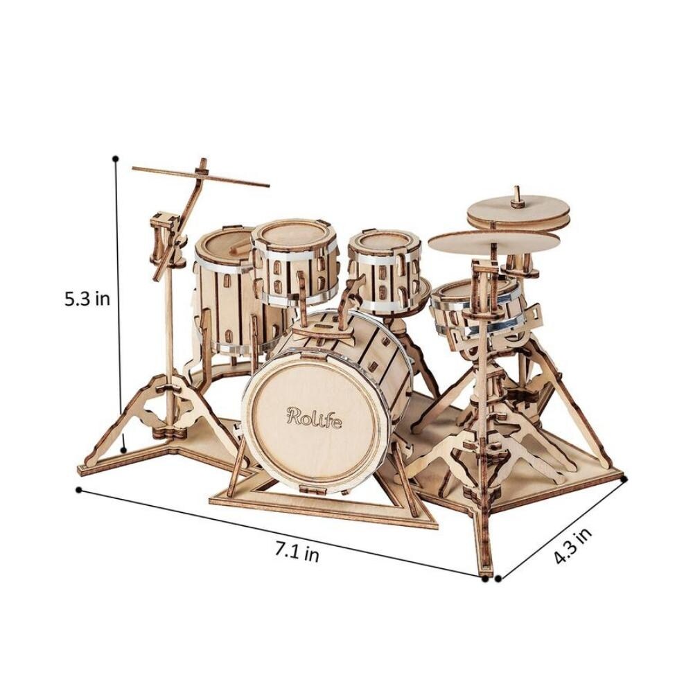 DIY 3D Puzzle - Drum Kit - 246pcs