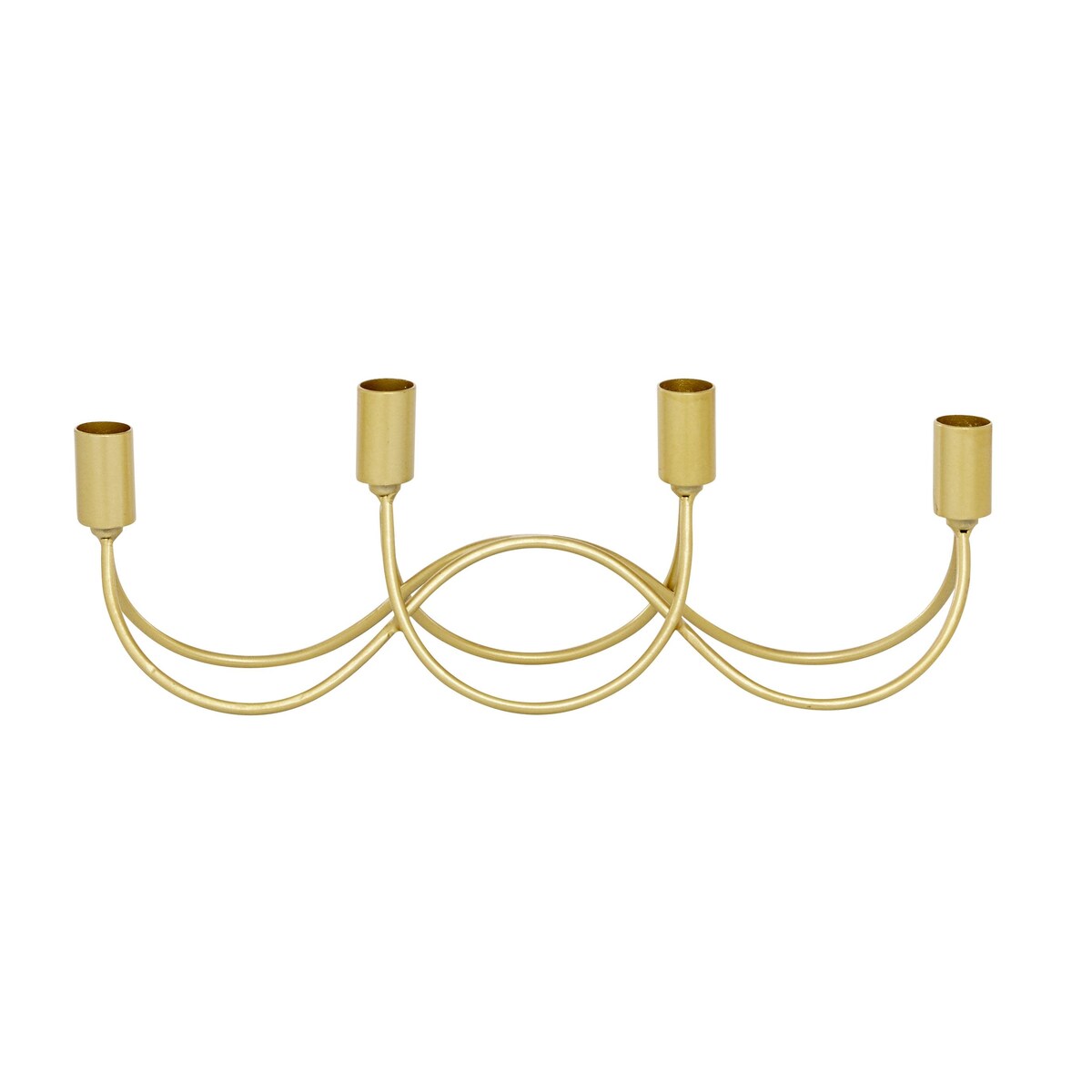 Metal Candelabra - Gold - CosmoLiving by Cosmopolitan