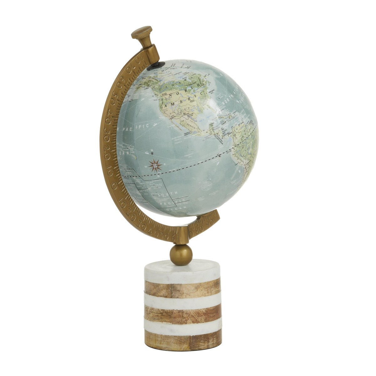 Marble Globe - Blue - Roche River Decor