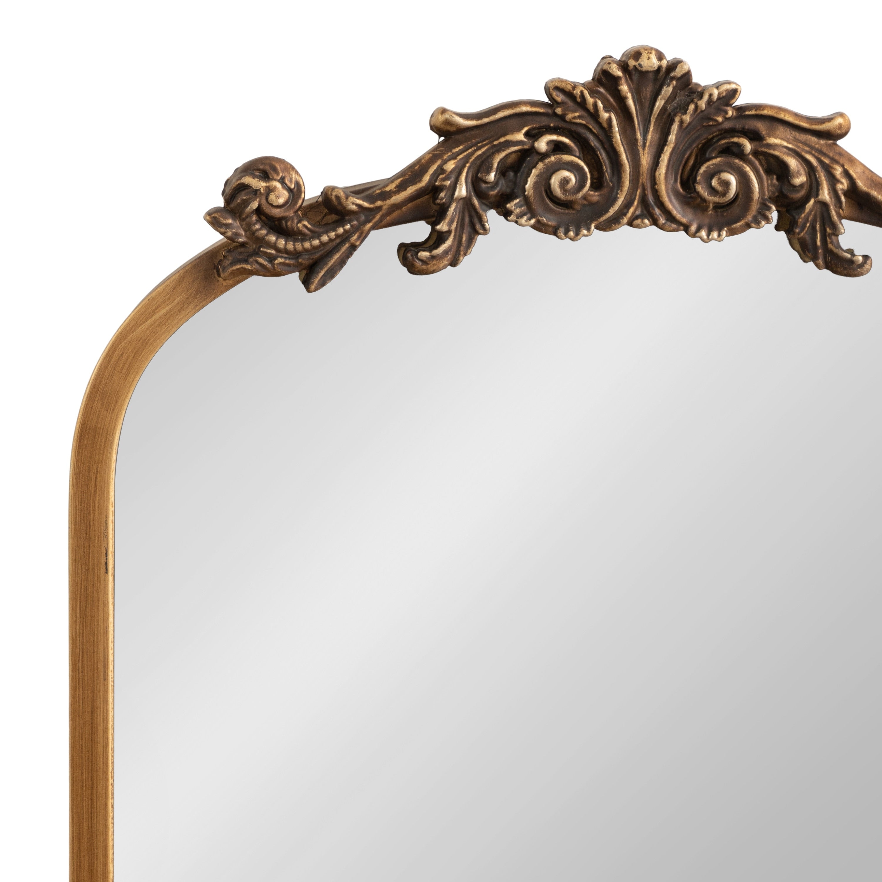 Kate and Laurel Arendahl Traditional Arch Mirror with Shelf